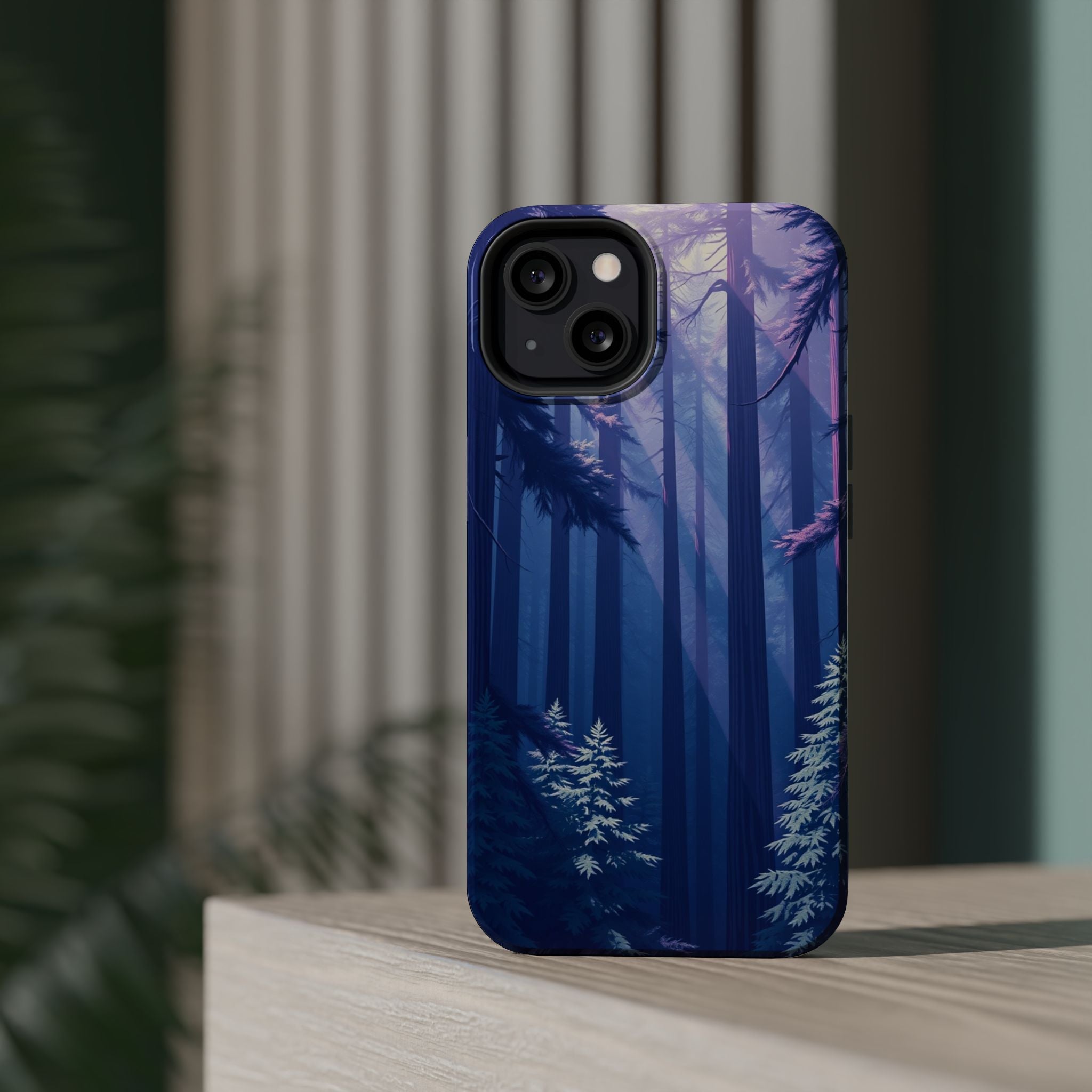 iPhone Indigo And Violet Redwood Forest Slim Everyday iPhone Designer · iPhone C