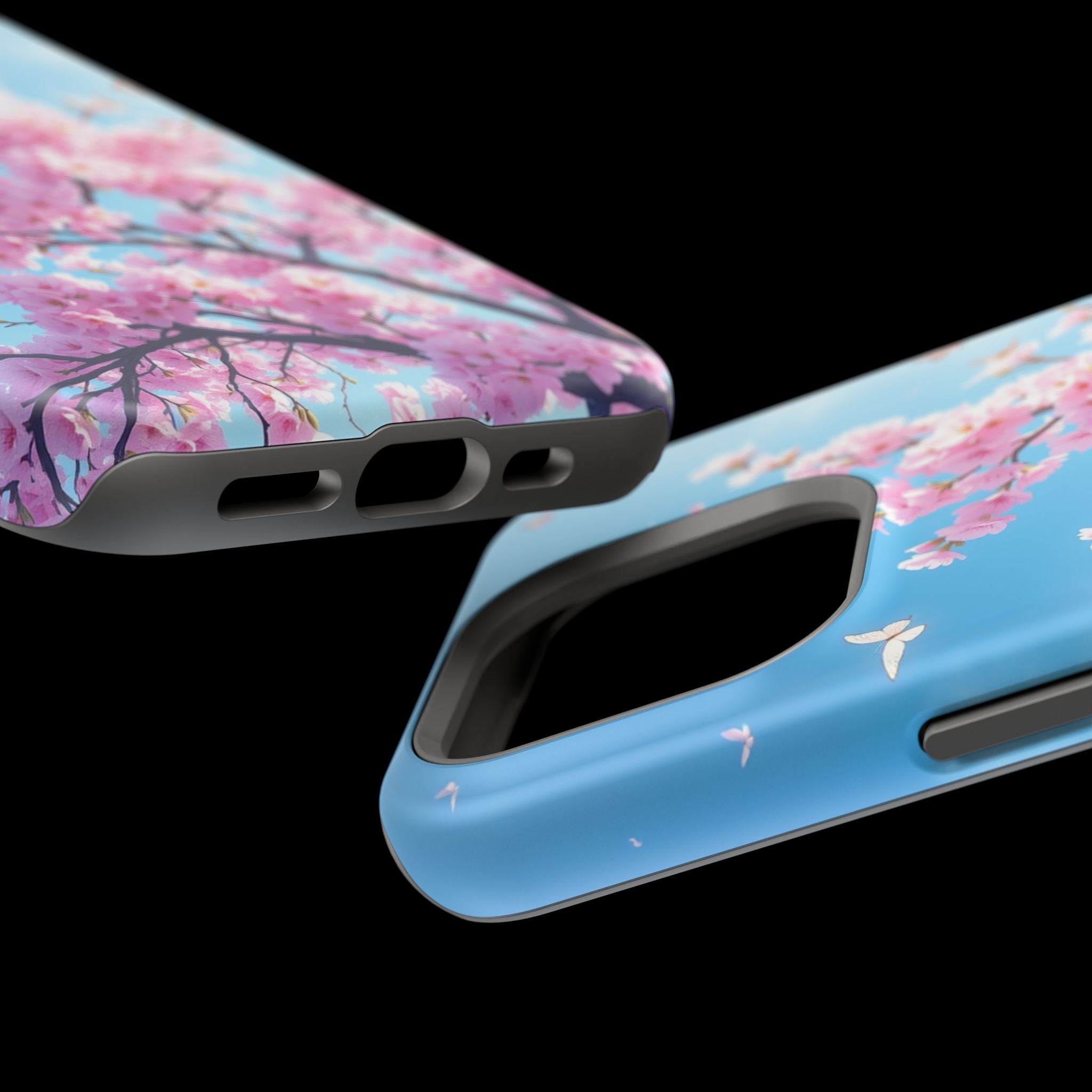 iPhone Cherry Blossom Floral Slim Everyday Designer Case · iPhone Case