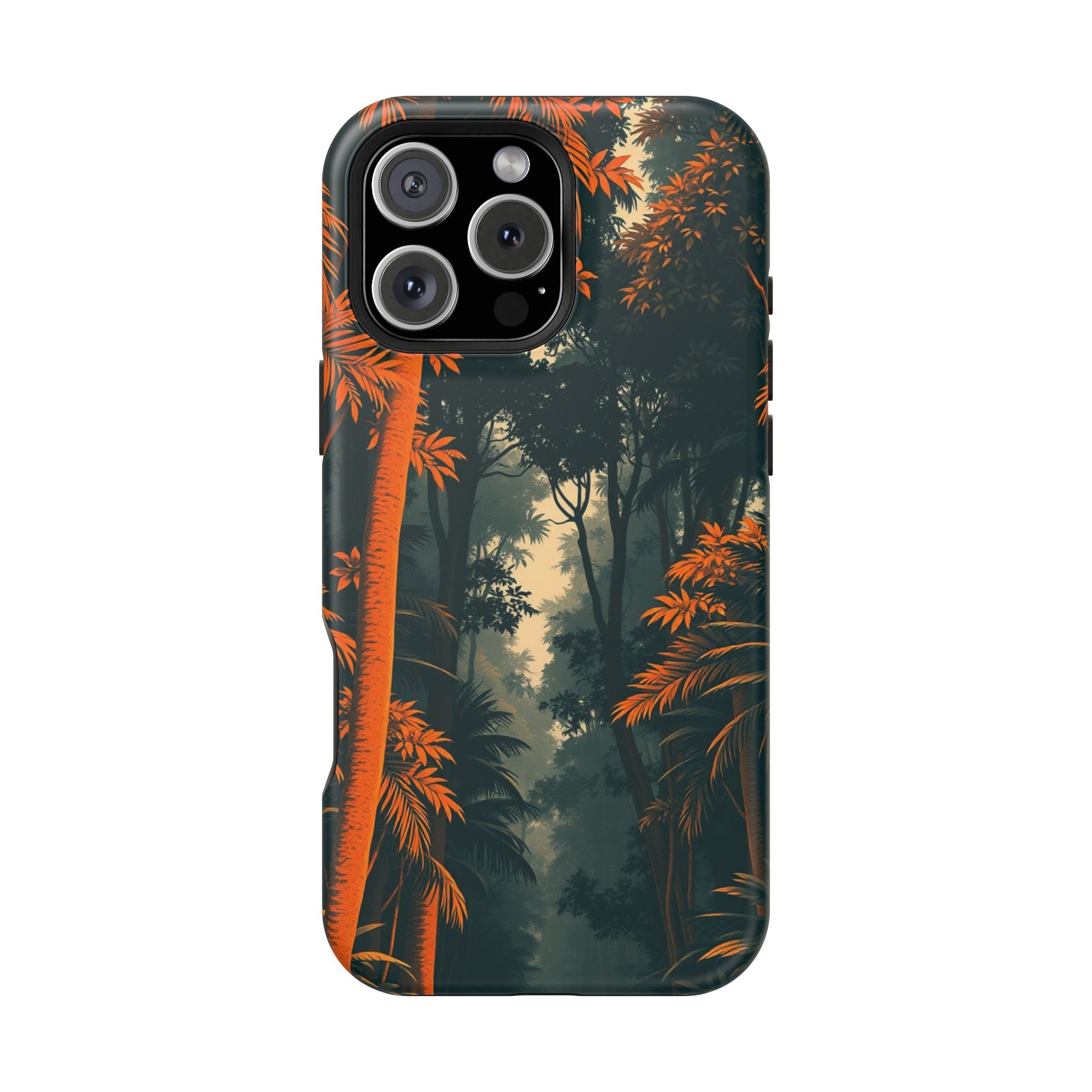 iPhone Burnt Orange And Sand Rainforest Canopy Soft iPhone Finish · iPhone Case