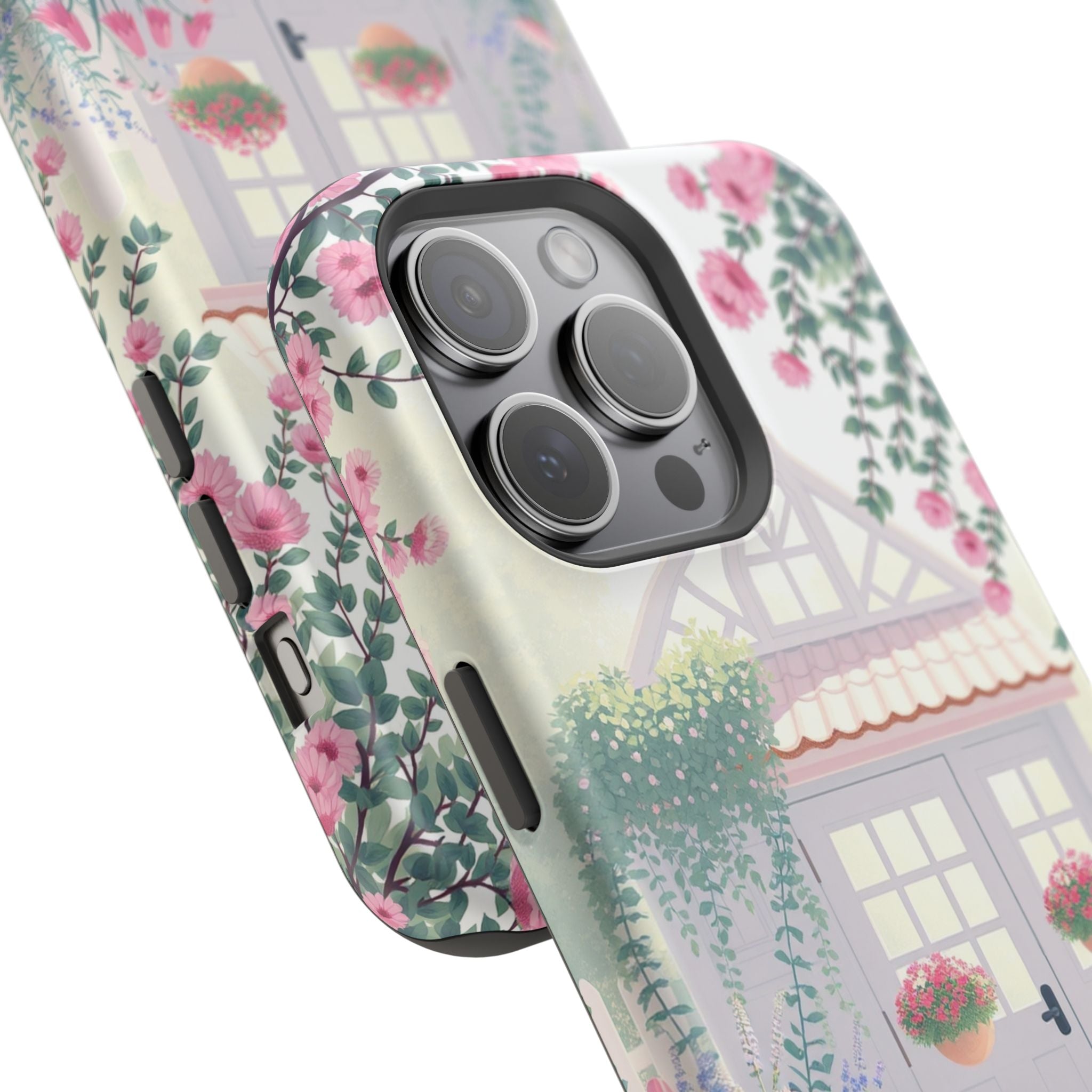 iPhone Cottage Garden Pastel Kawaii Slim Everyday Designer Case · iPhone Case