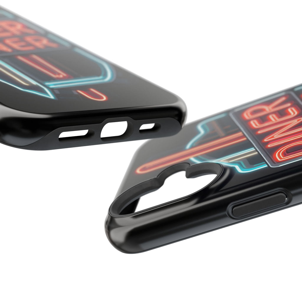 iPhone Neon Diner Sign Electric Art Slim Everyday Designer Case · iPhone Case