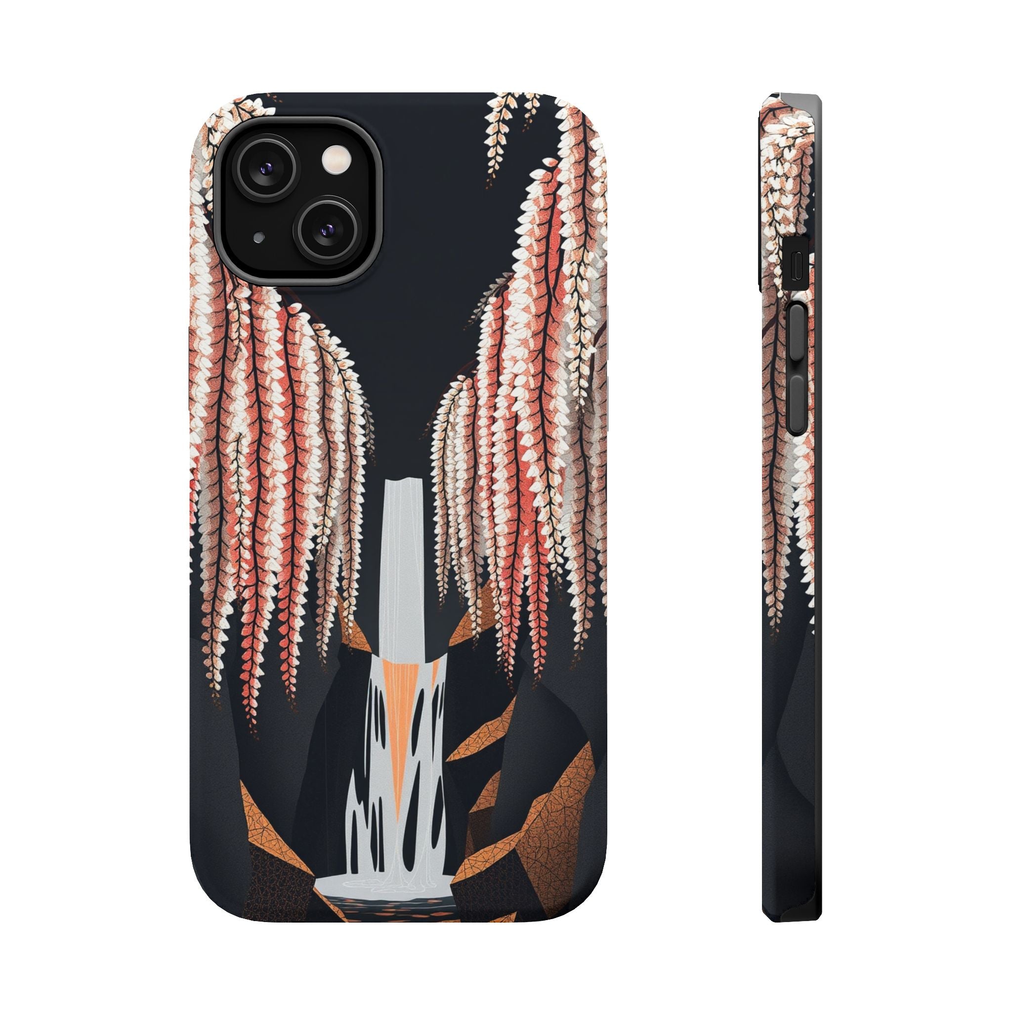 iPhone Earthy Wisteria Cascade Design Slim Everyday iPhone 10 Designer · iPhone