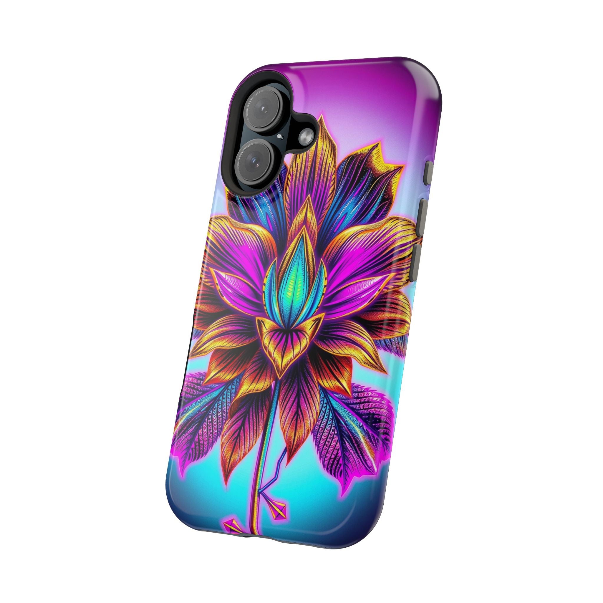 iPhone Floral Gold Foil Mystic Art Bold Modern Everyday Snap Case · iPhone Case