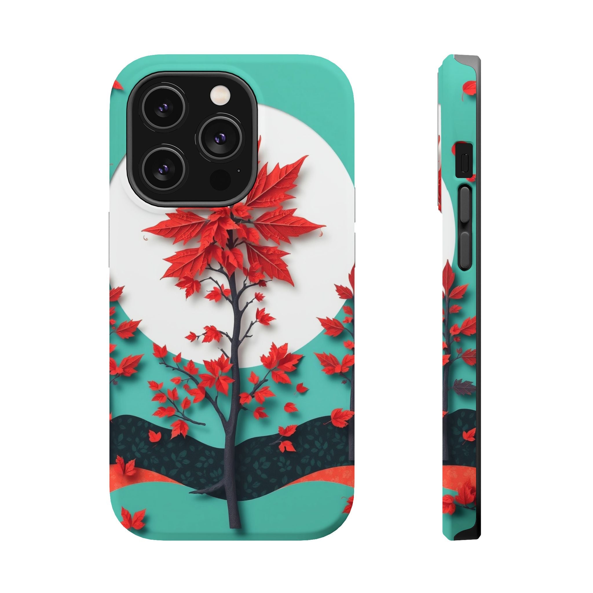 iPhone Autumn Maple Mystic Art Slim Everyday Designer Case · iPhone Case
