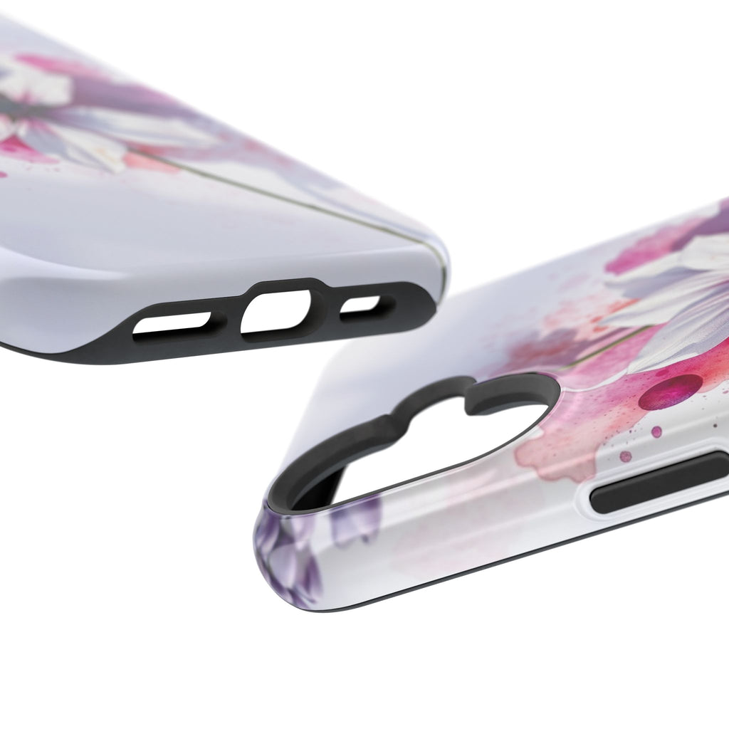 iPhone Floral Watercolor Splash Bold Art Slim Everyday iPhone 15 · iPhone Case