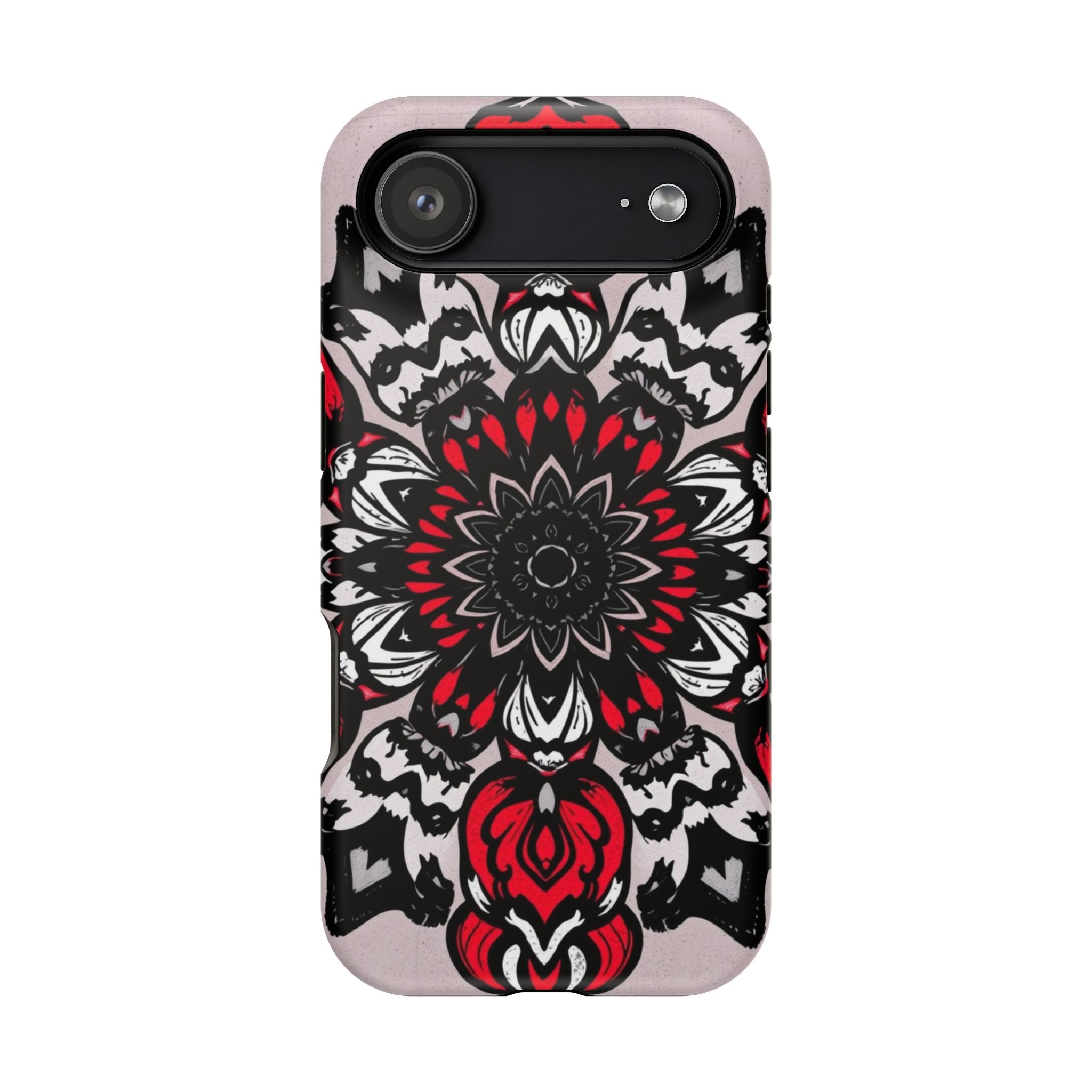 iPhone Floral Mandala Bold Art Slim Everyday Designer Case · iPhone Case