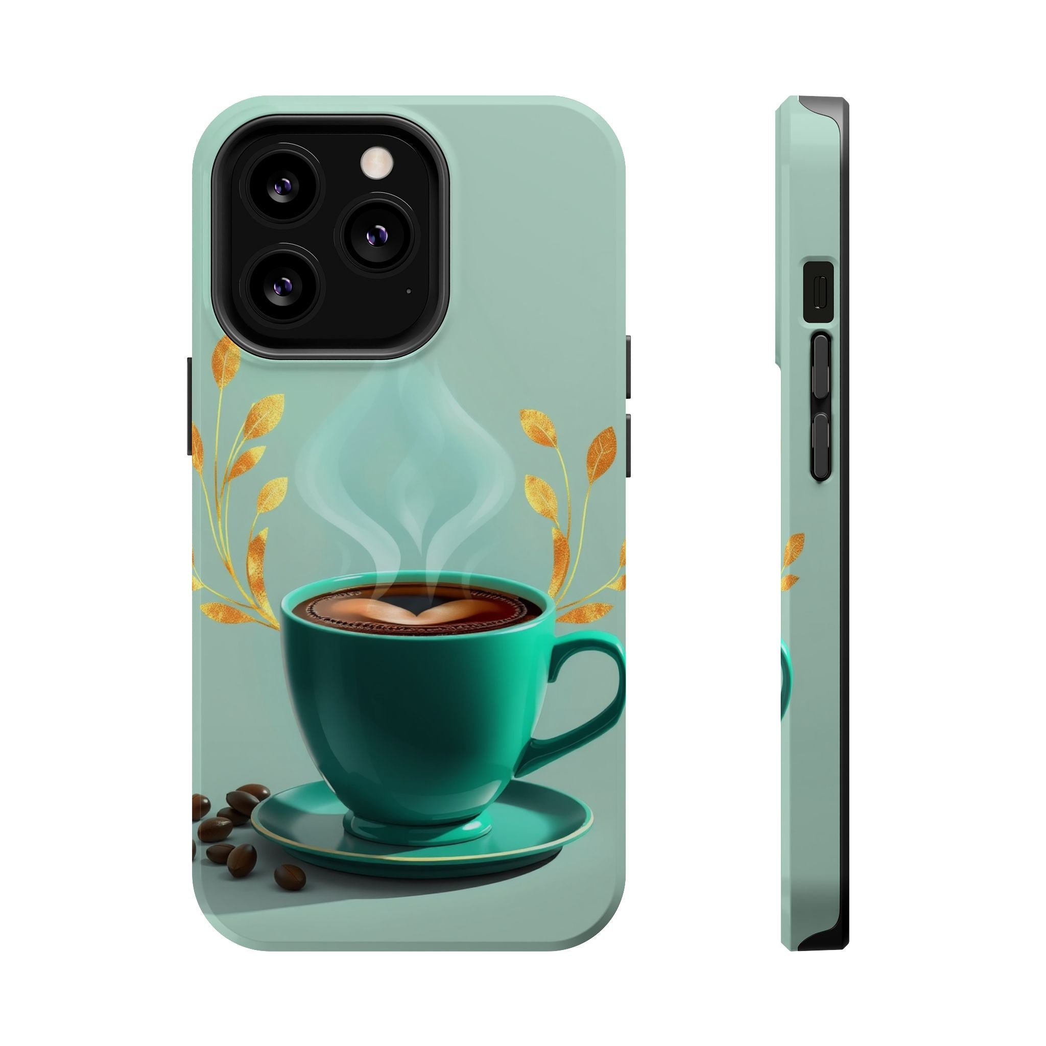 iPhone Radiant Emotional Support Coffee Design Soft Finish Everyday Case · iPhon