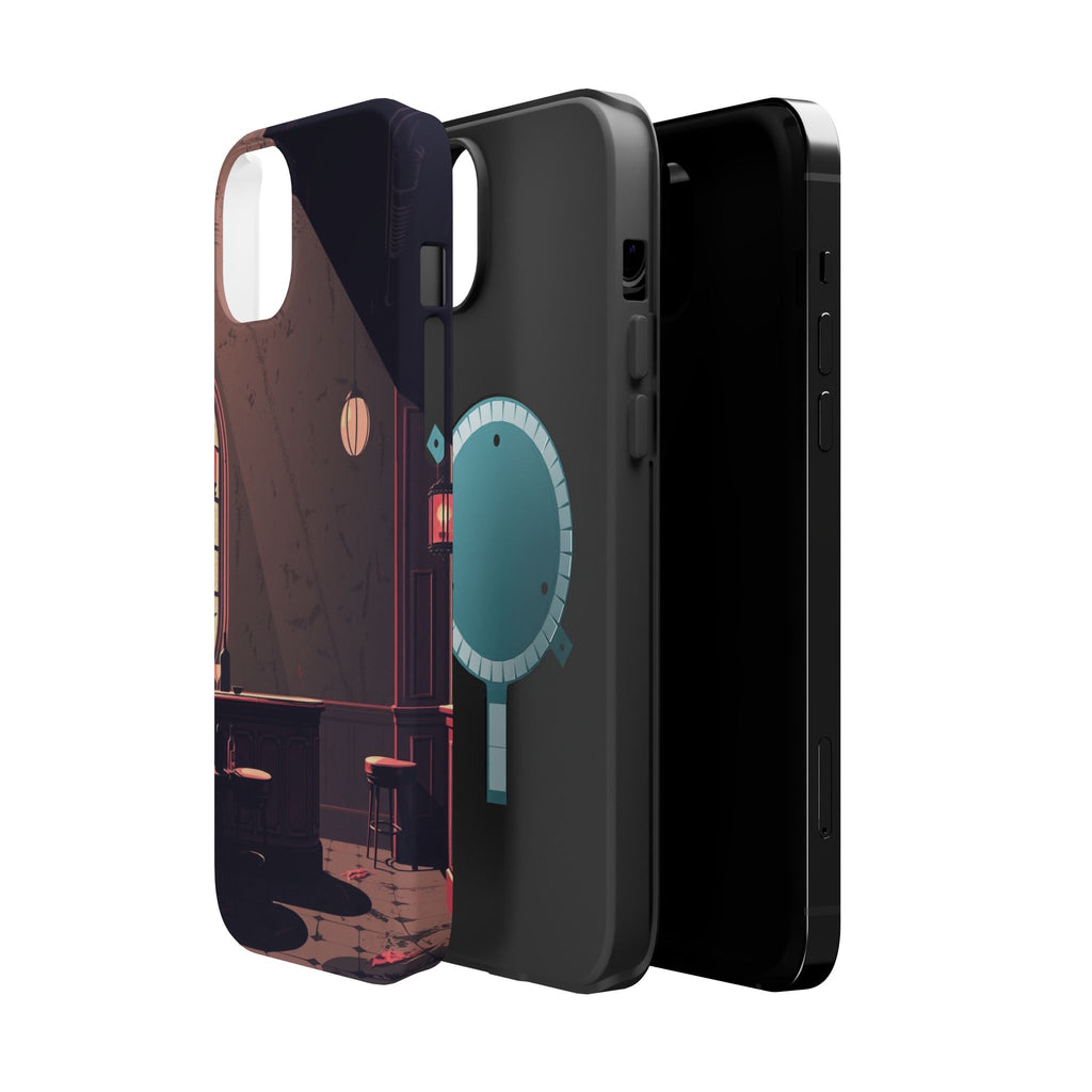 iPhone Speakeasy Dark Grunge Distressed Slim Everyday Designer Case · iPhone Cas