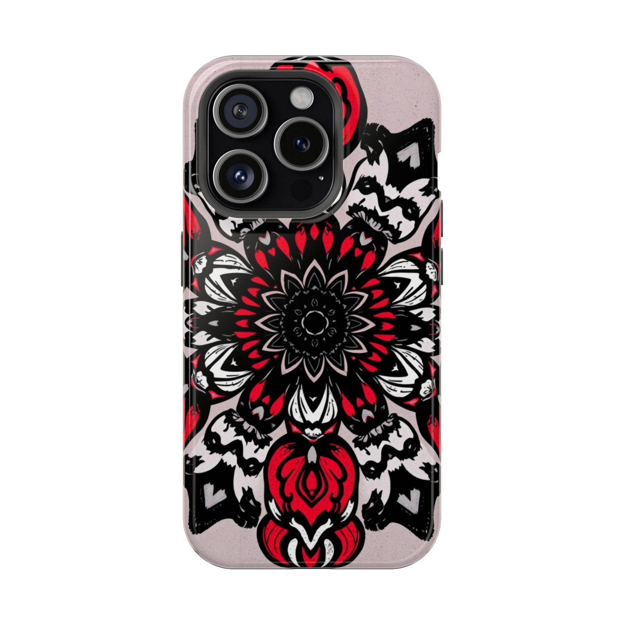 iPhone Floral Mandala Bold Art Slim Everyday Designer Case · iPhone Case