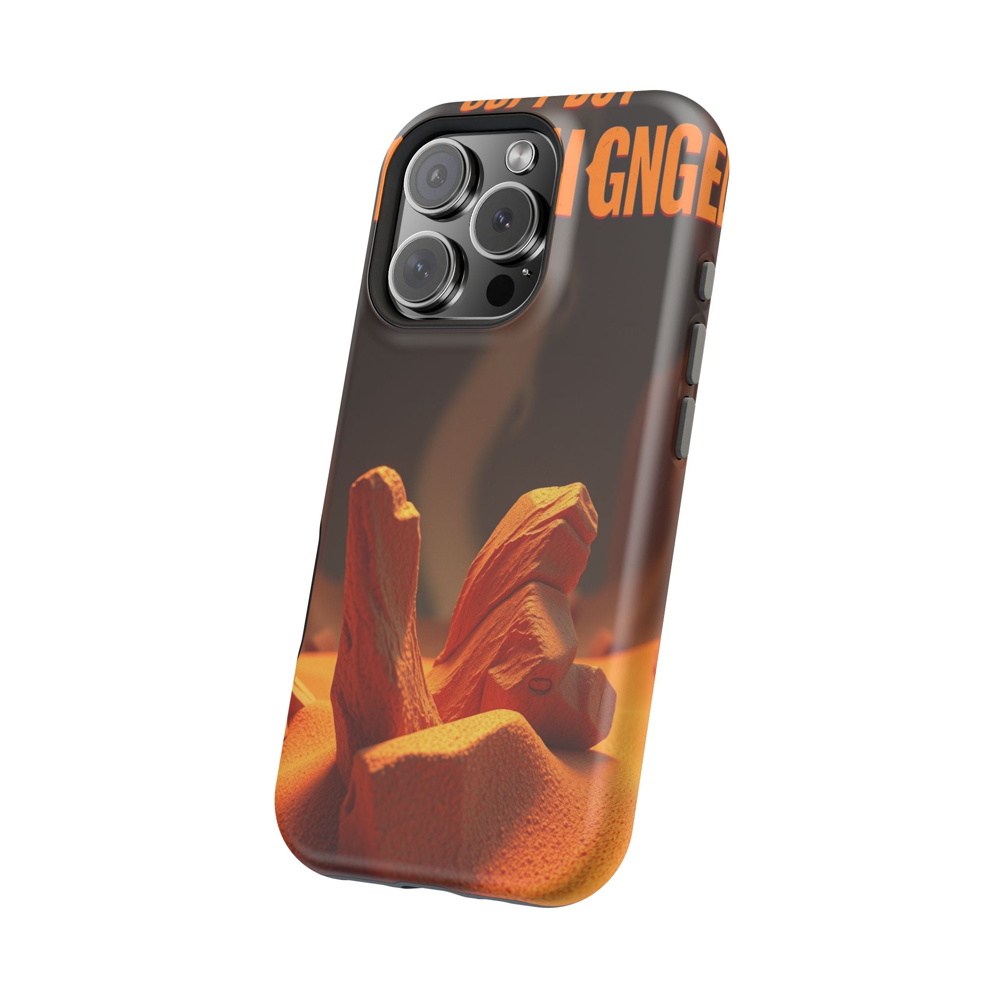 iPhone Earthy Soft but Unhinged Design Slim Everyday Designer Case · iPhone Case