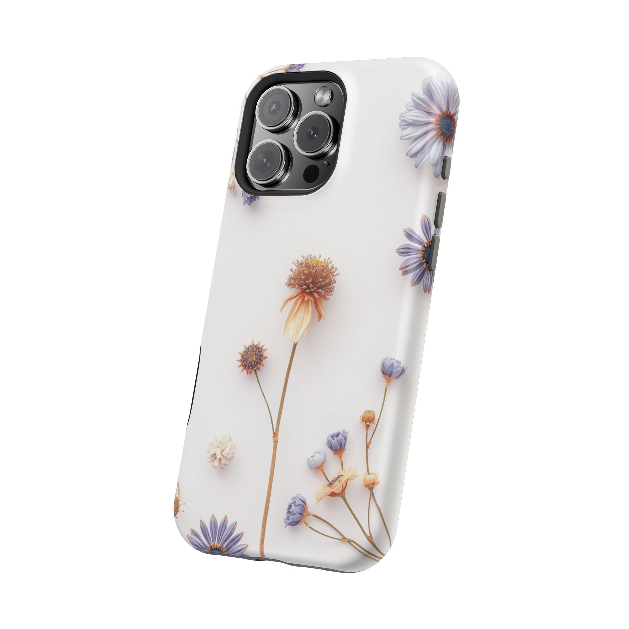iPhone Dried Flower Flat Lay Bold Art Slim Everyday Designer Case · iPhone Case