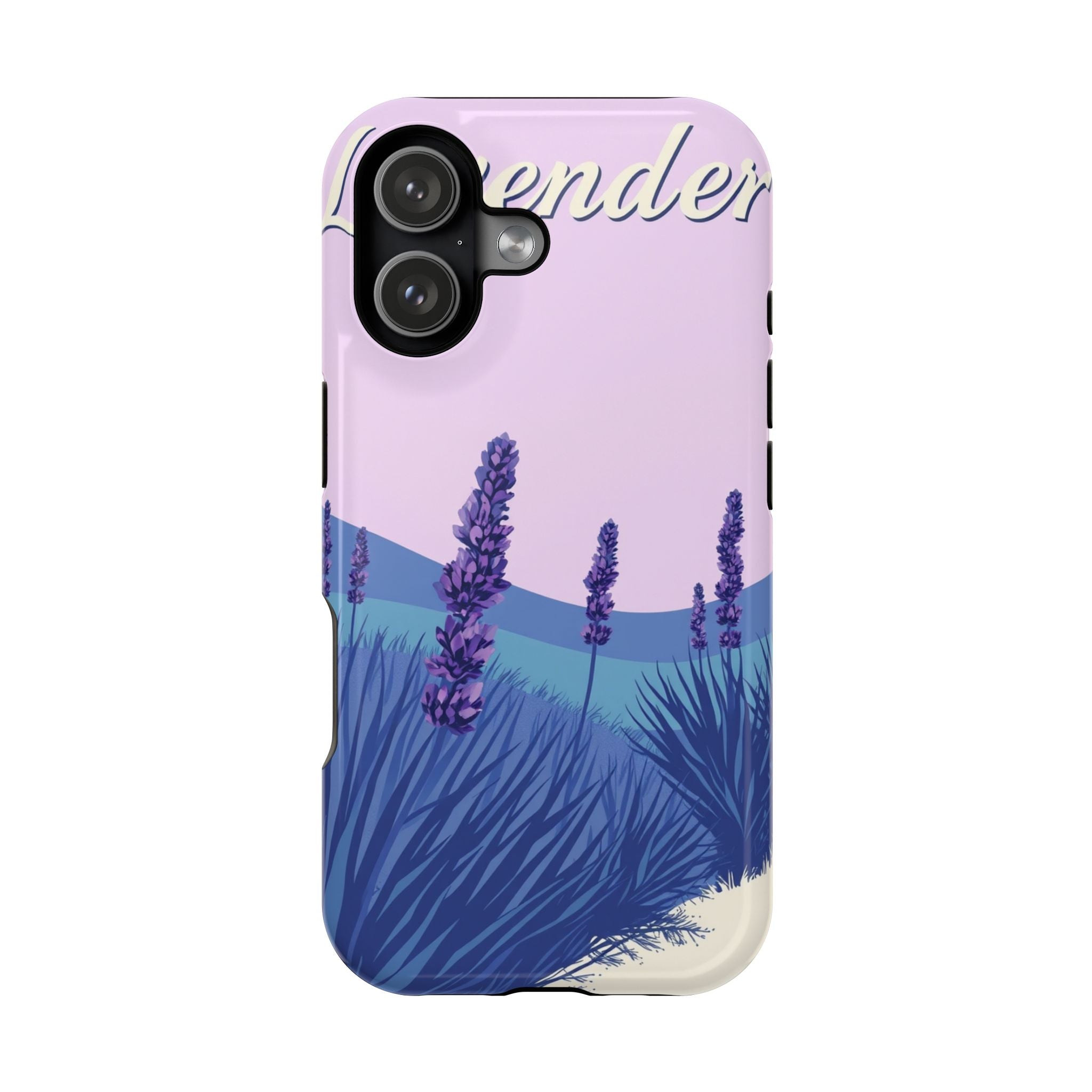 iPhone Lavender Haze Vintage Retro Poster Slim iPhone Everyday Designer · iPhone
