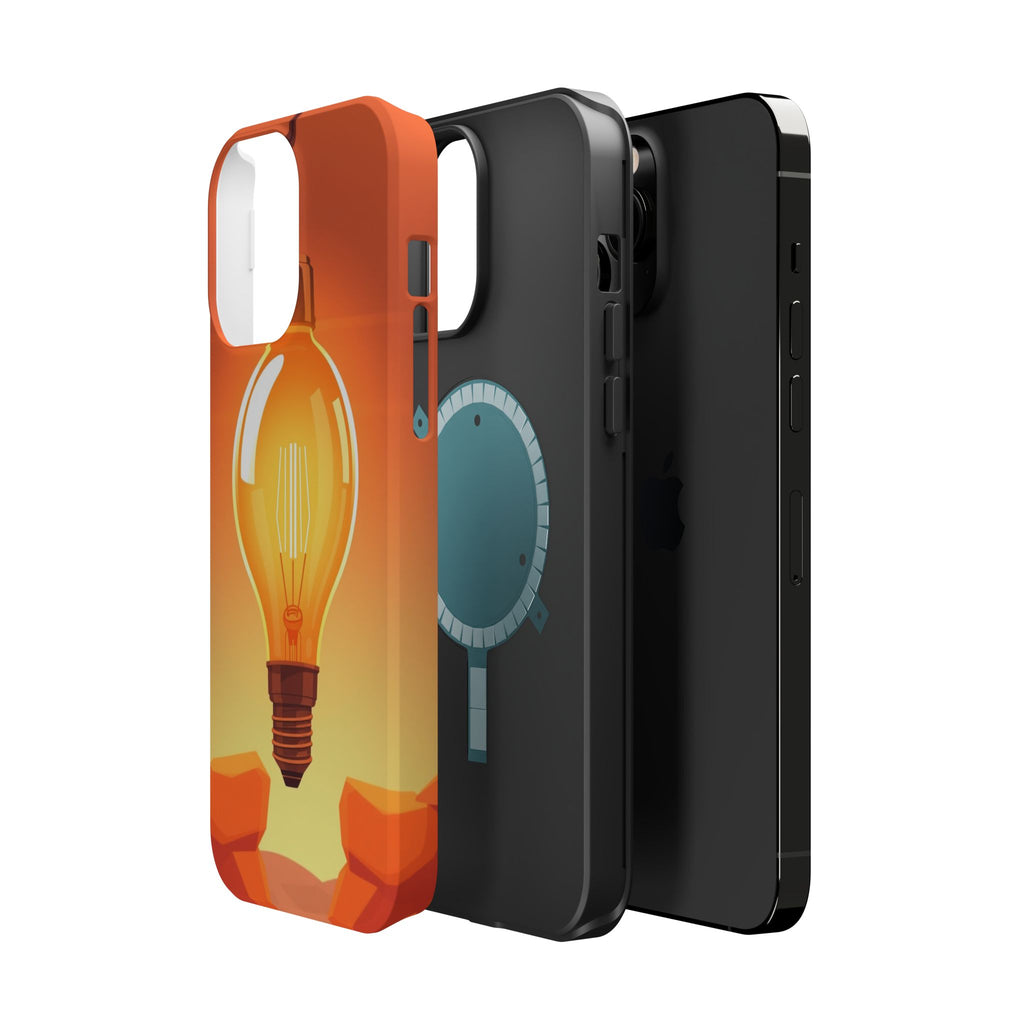 iPhone Edison Bulb Warm Enchanted Art Slim Everyday Designer Case · iPhone Case