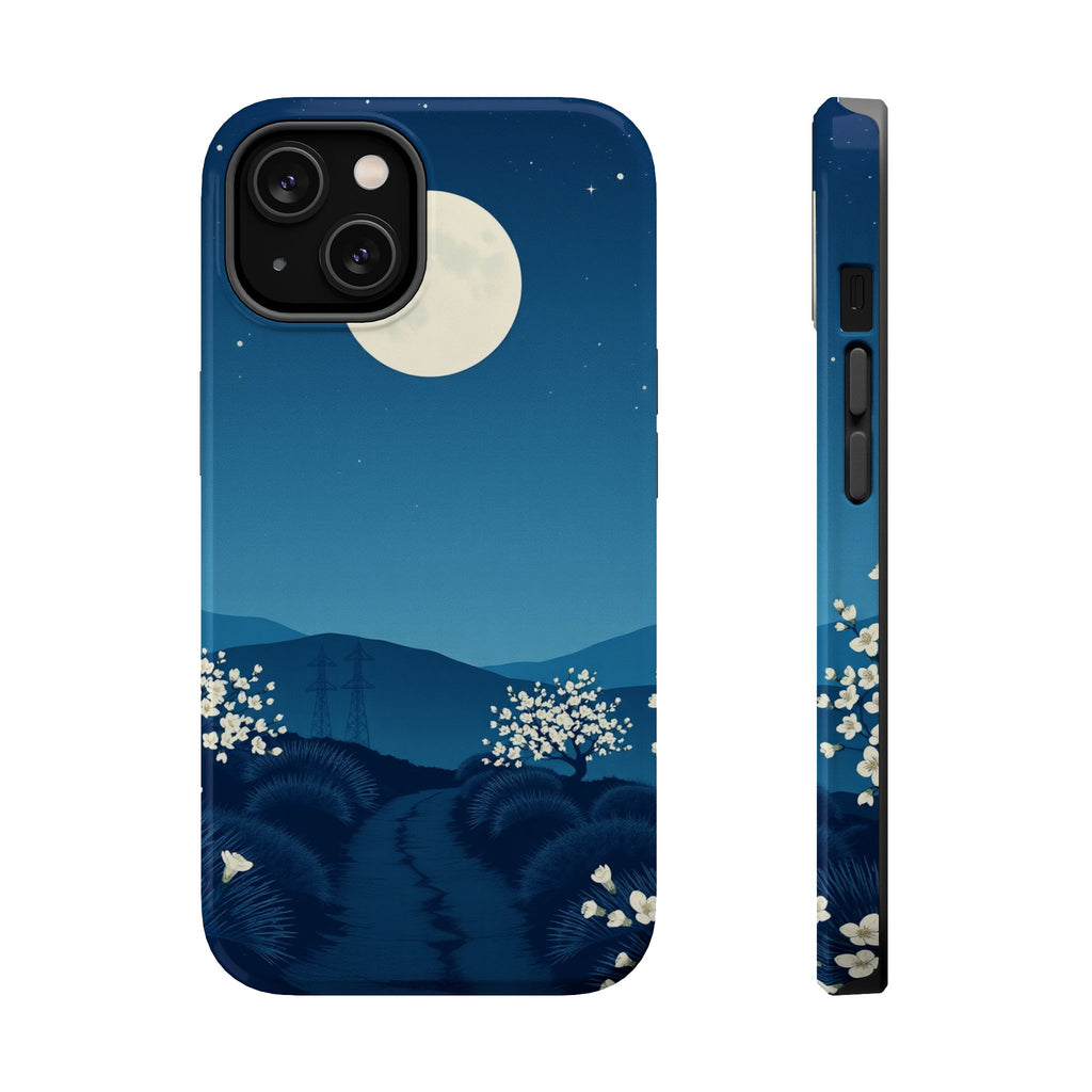 iPhone Vibrant Blossom Trail Design Slim Everyday Designer Case · iPhone Case