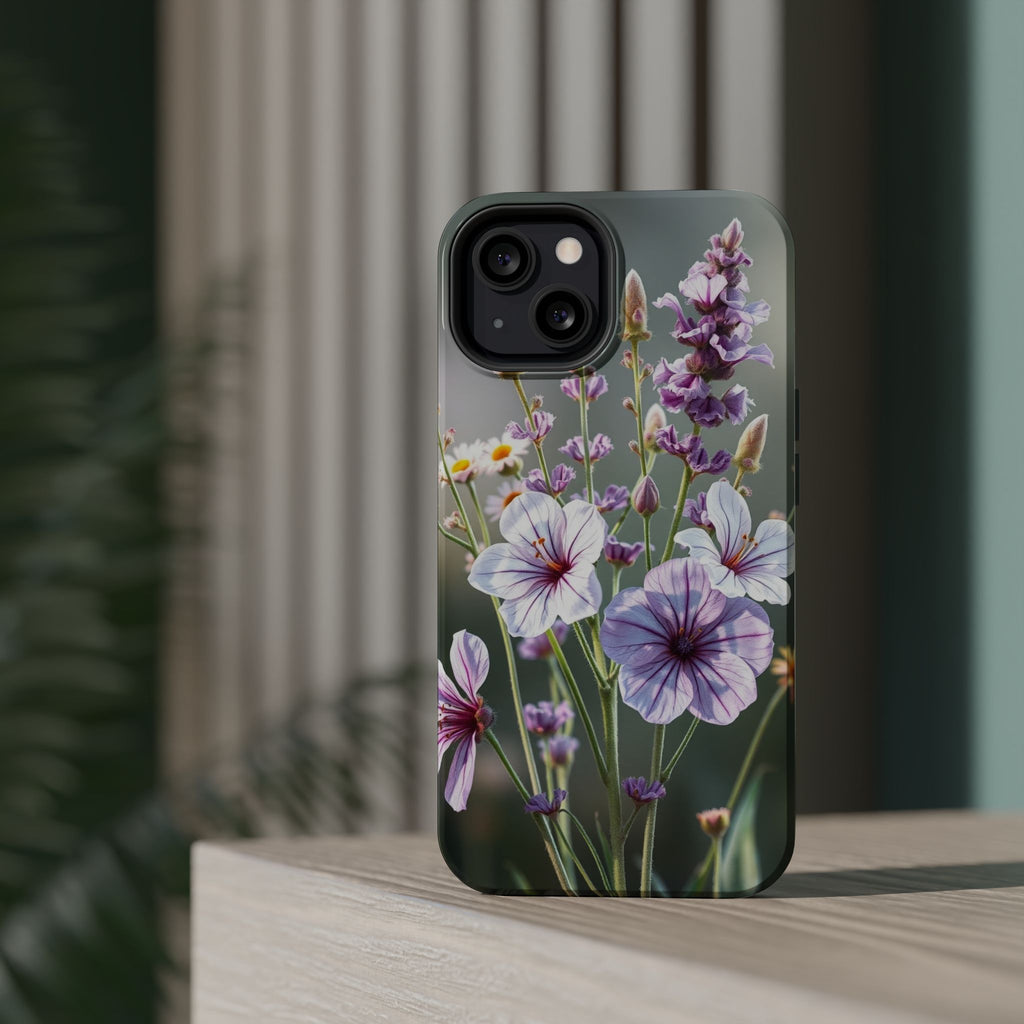 iPhone Wildflower Bunch Enchanted Art Slim Everyday Designer Case · iPhone Case