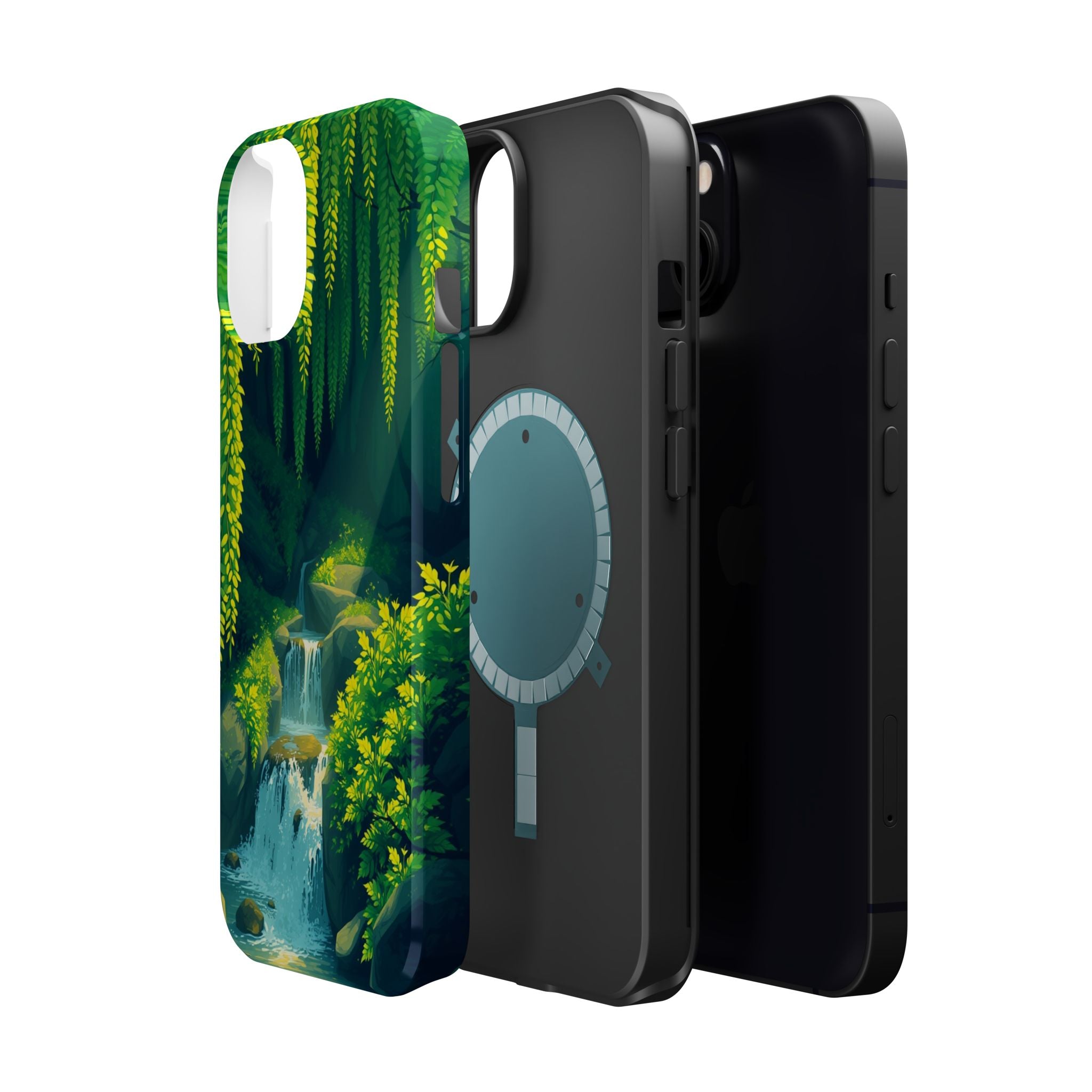 iPhone Earthy Wisteria Cascade Design Slim Everyday iPhone 13 Designer · iPhone