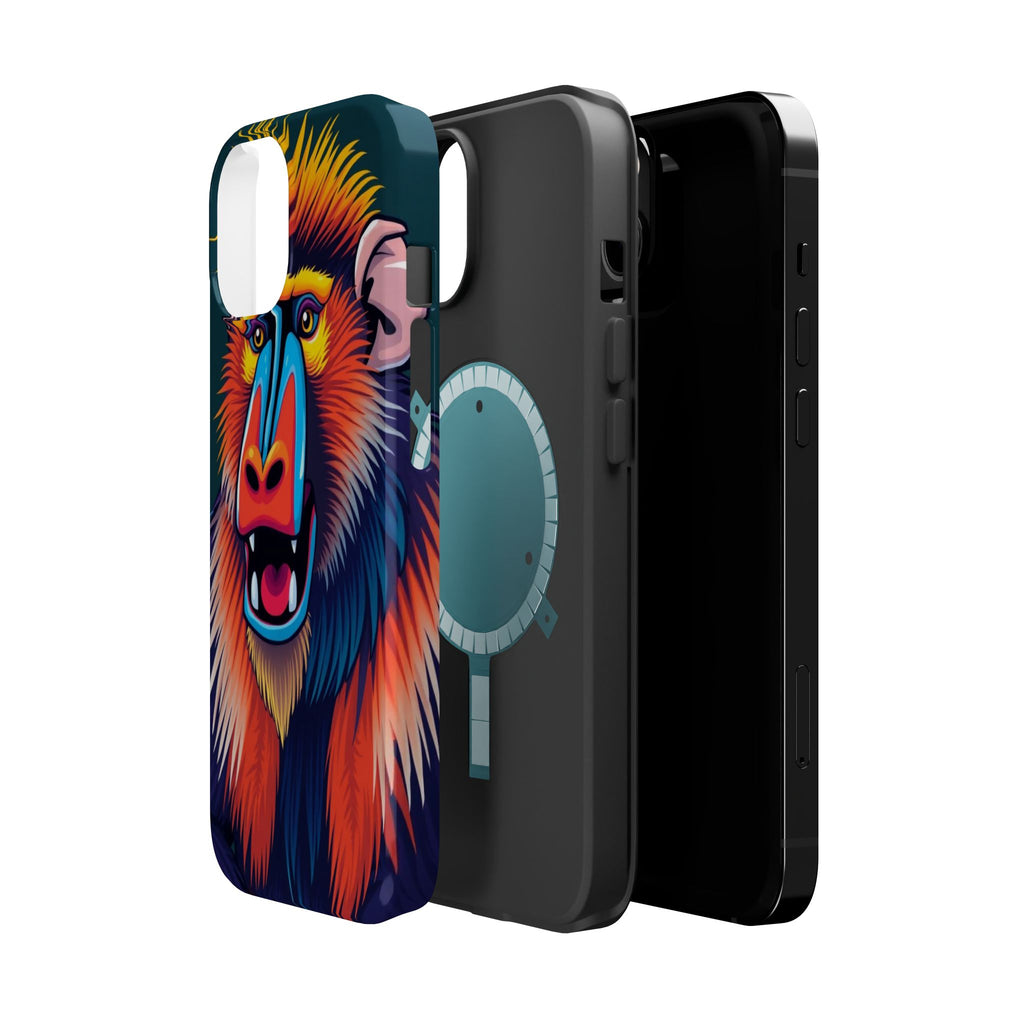 iPhone Mandrill Colorful Face Kids Fun iPhone Phone Case Gift Slim · iPhone Case