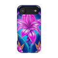 iPhone Tropical Bloom Neon Cyberpunk Slim Everyday Designer Case · iPhone Case