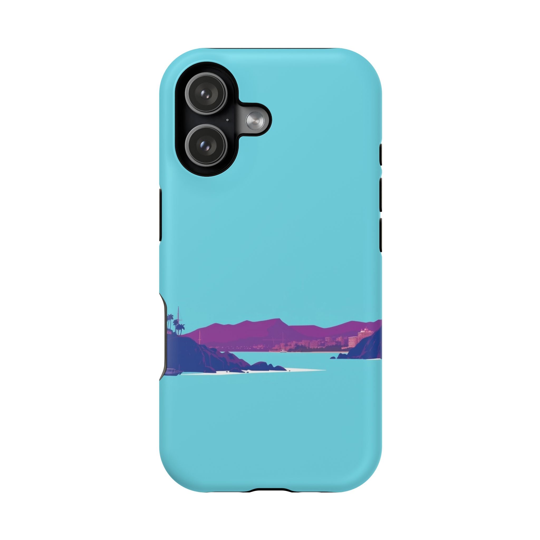 iPhone Hibiscus Coast Mystic Art Bold Modern Everyday Snap Case · iPhone Case