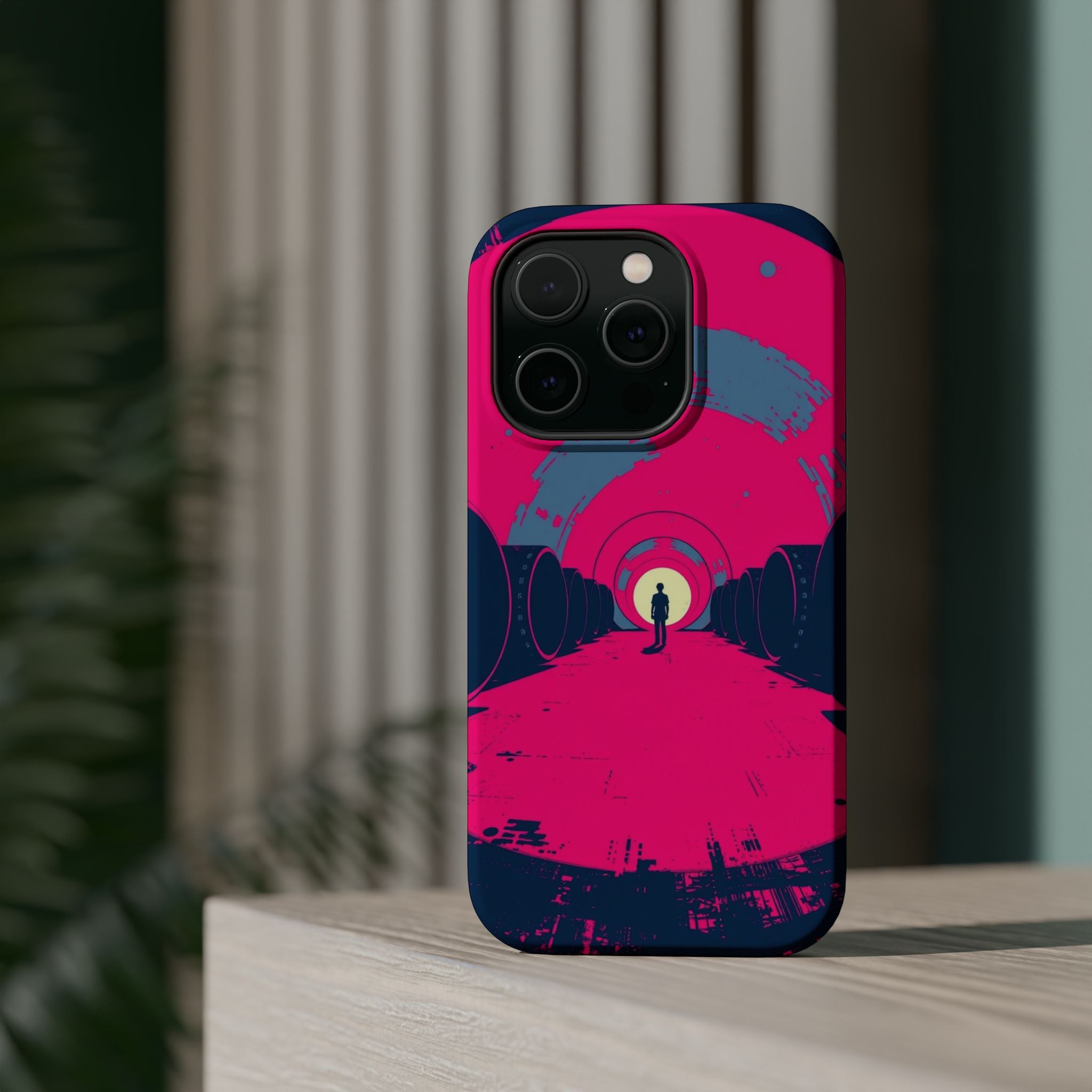 iPhone 1960s Mod Circles Bold Art Bold Modern Everyday Snap Case · iPhone Case