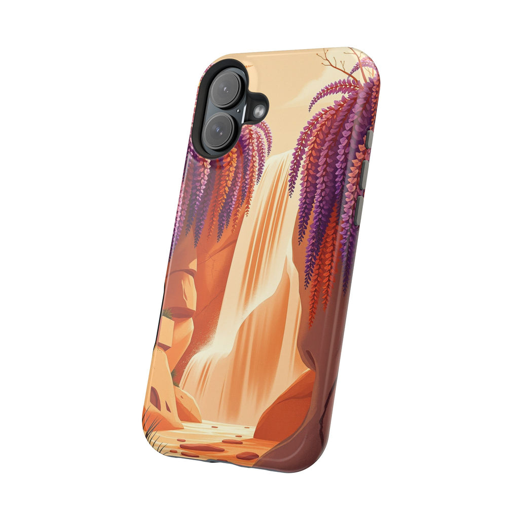 iPhone Wisteria Cascade Grunge Distressed Slim iPhone Everyday Designer · iPhone