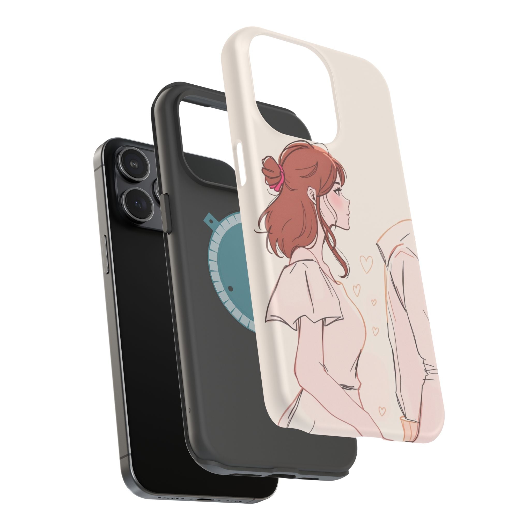 iPhone Serene Main Character Moment Design Slim Everyday Designer Case · iPhone