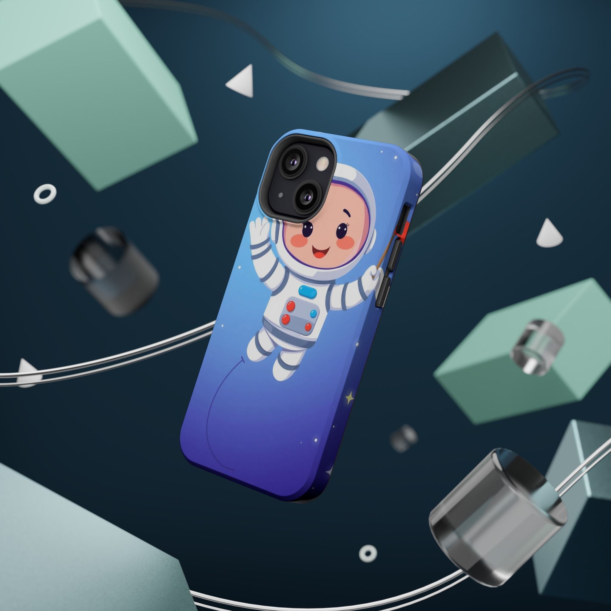 iPhone Cute Astronaut Floating Kids Fun iPhone Phone Case Gift Slim · iPhone Cas