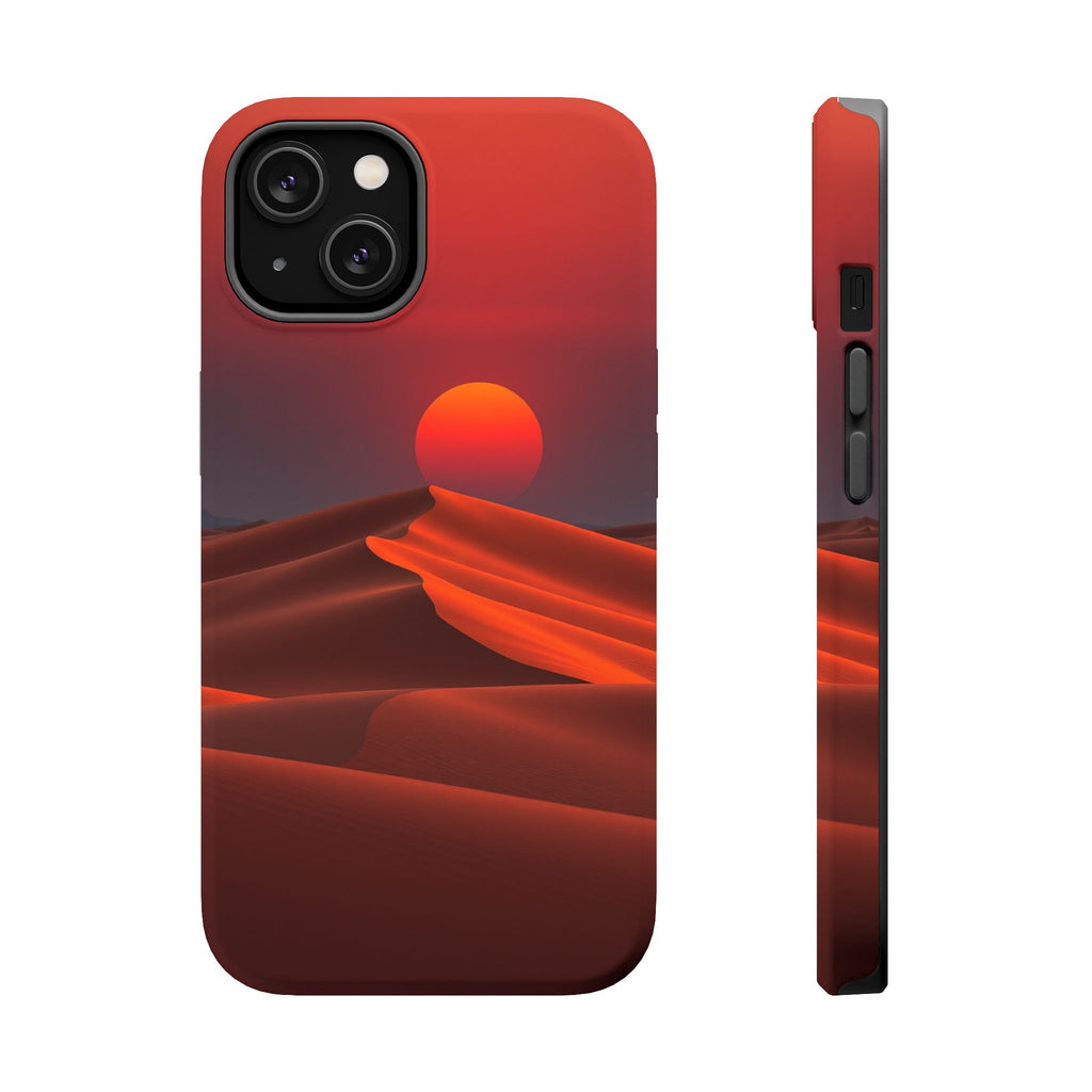 iPhone Sand Dunes at Dusk Electric Art Slim Everyday Designer Case · iPhone Case