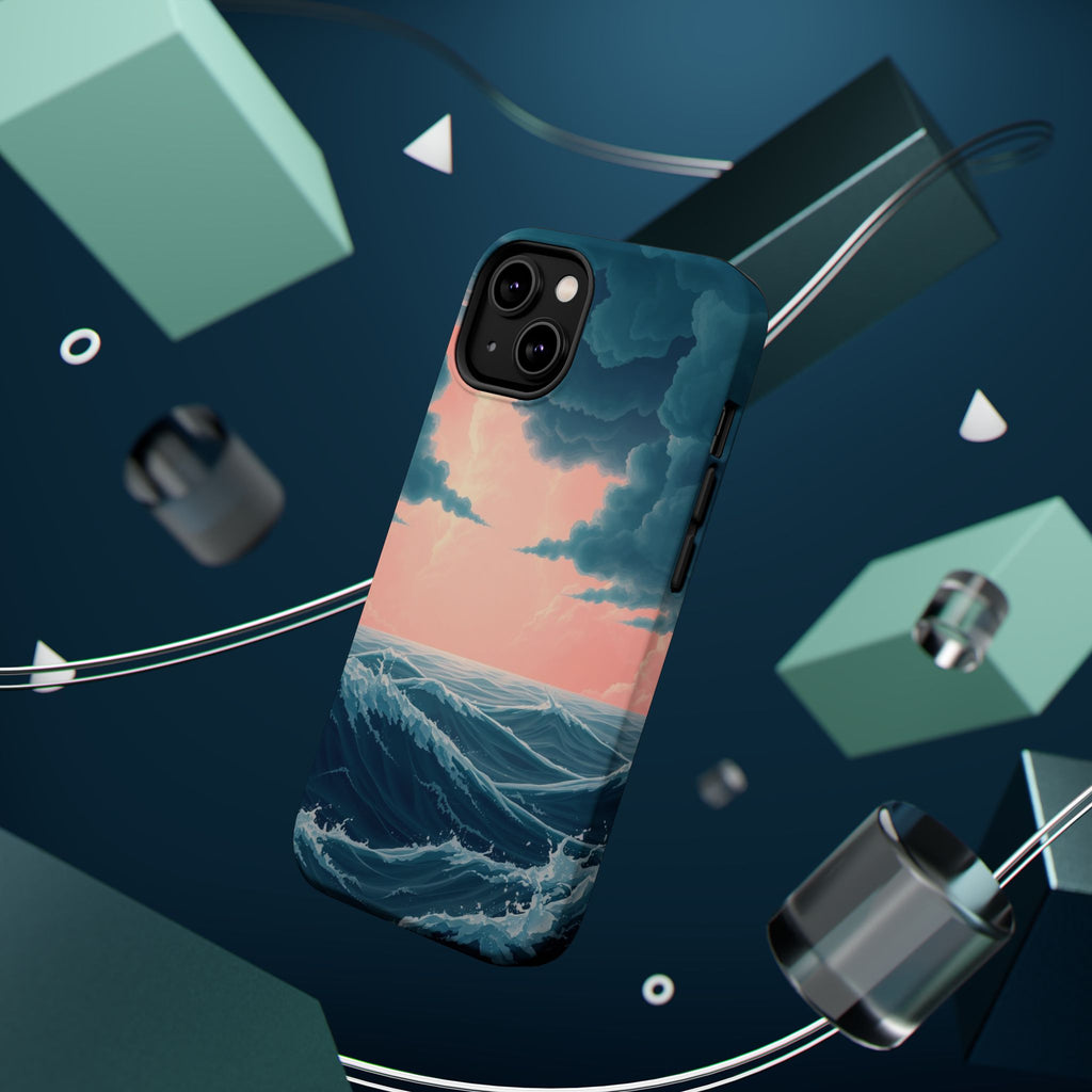 iPhone Storm at Sea 3D Digital Slim Everyday Designer Case · iPhone Case