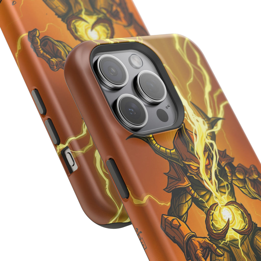iPhone Burnt Orange And Sand Chaos Goblin Energy Clean Minimal Snap Case · iPhon