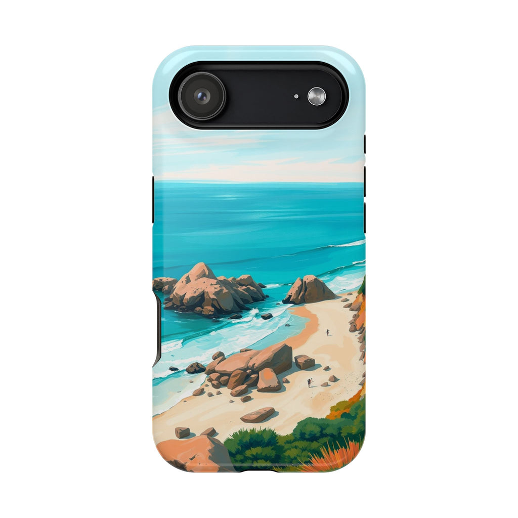 iPhone Pebble Beach Cinematic Art Bold Modern Everyday Snap Case · iPhone Case