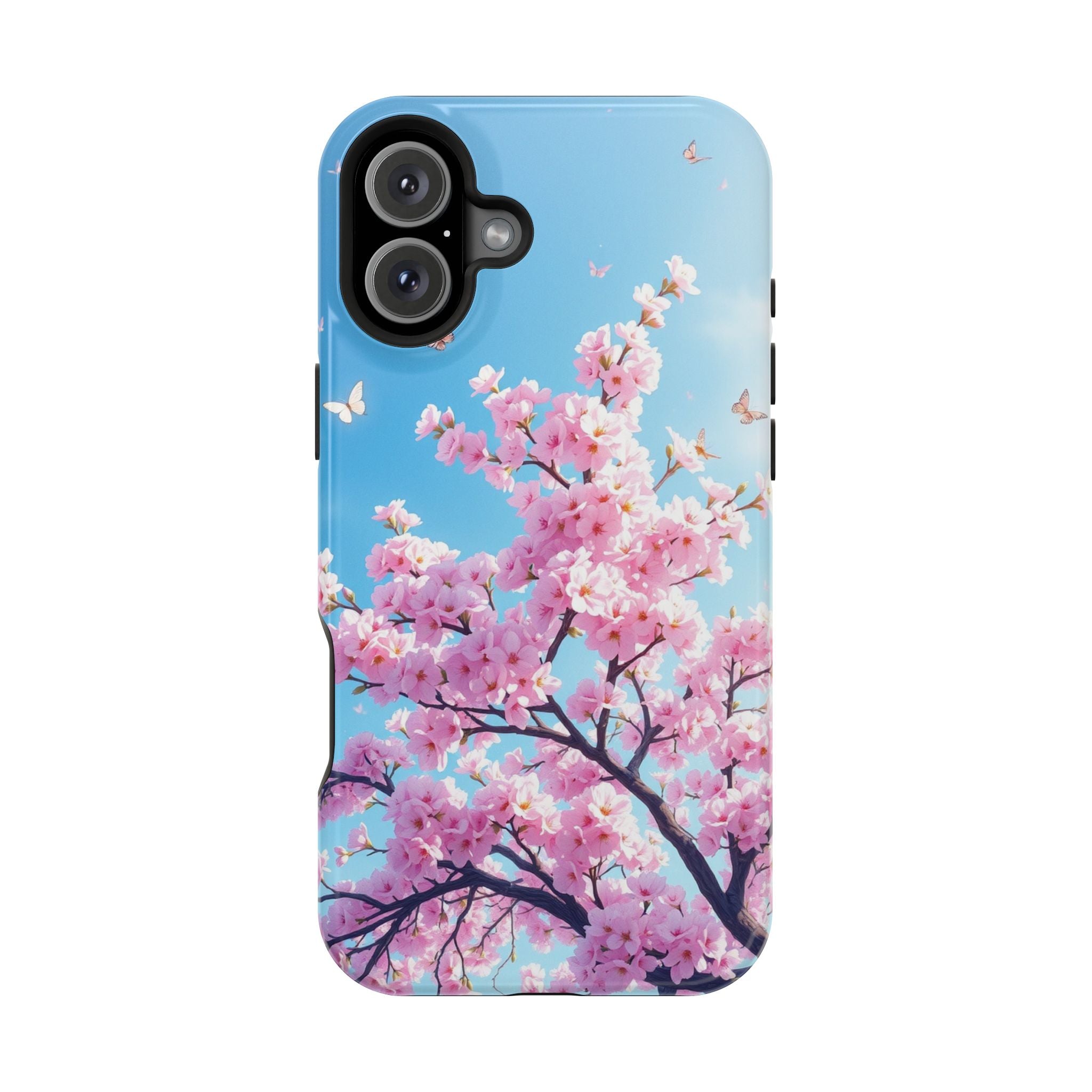 iPhone Cherry Blossom Floral Slim Everyday Designer Case · iPhone Case