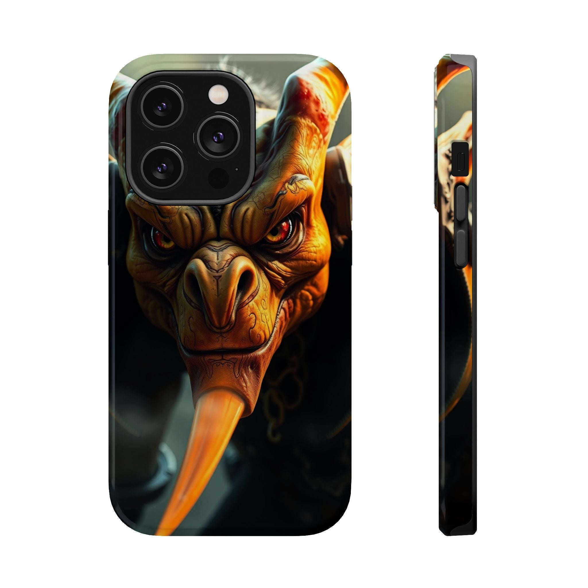 iPhone Mustard And Rust Goblin Mode Activated Slim Everyday Designer Case · iPho