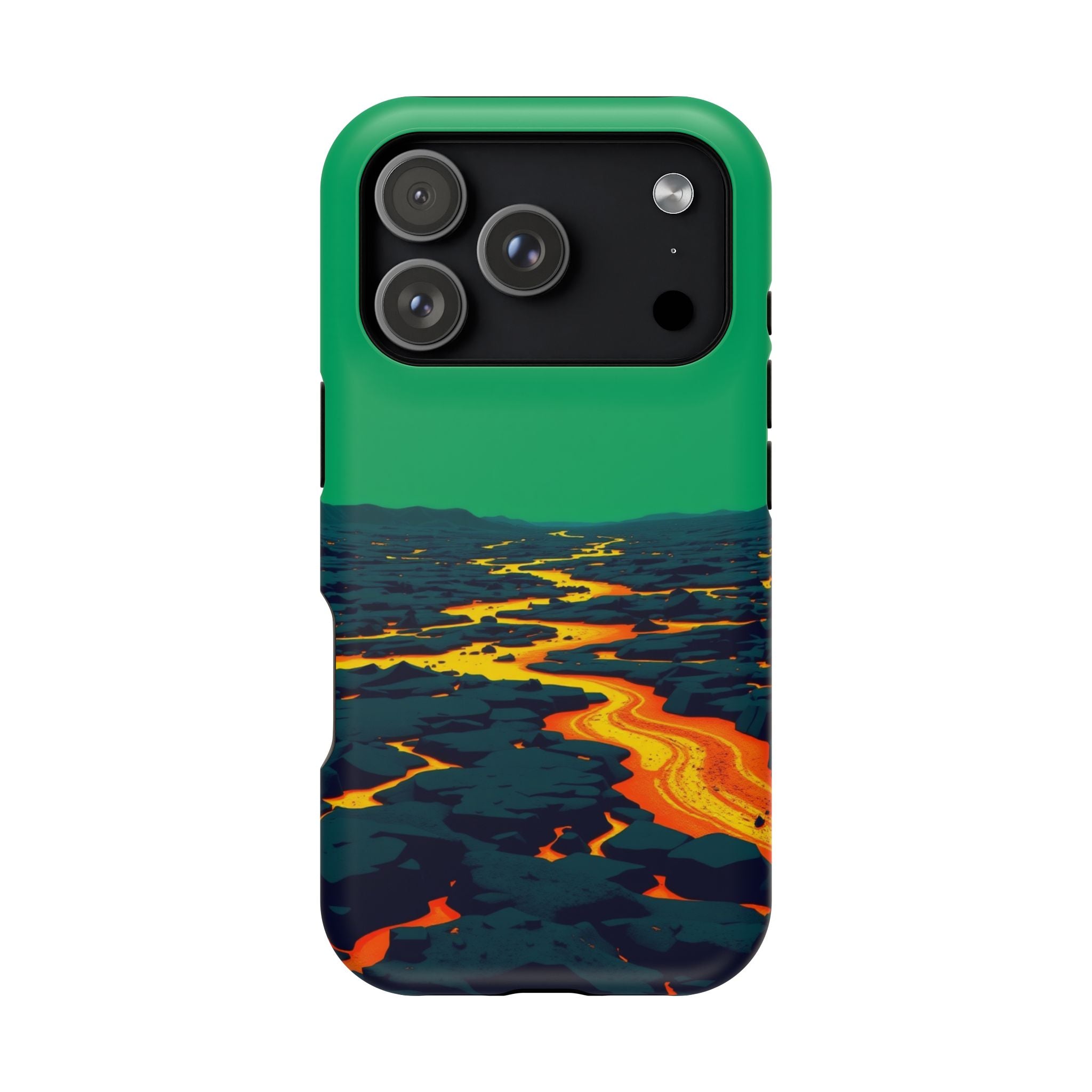 iPhone Lava Field Dreamy Design Slim Everyday Designer Case · iPhone Case