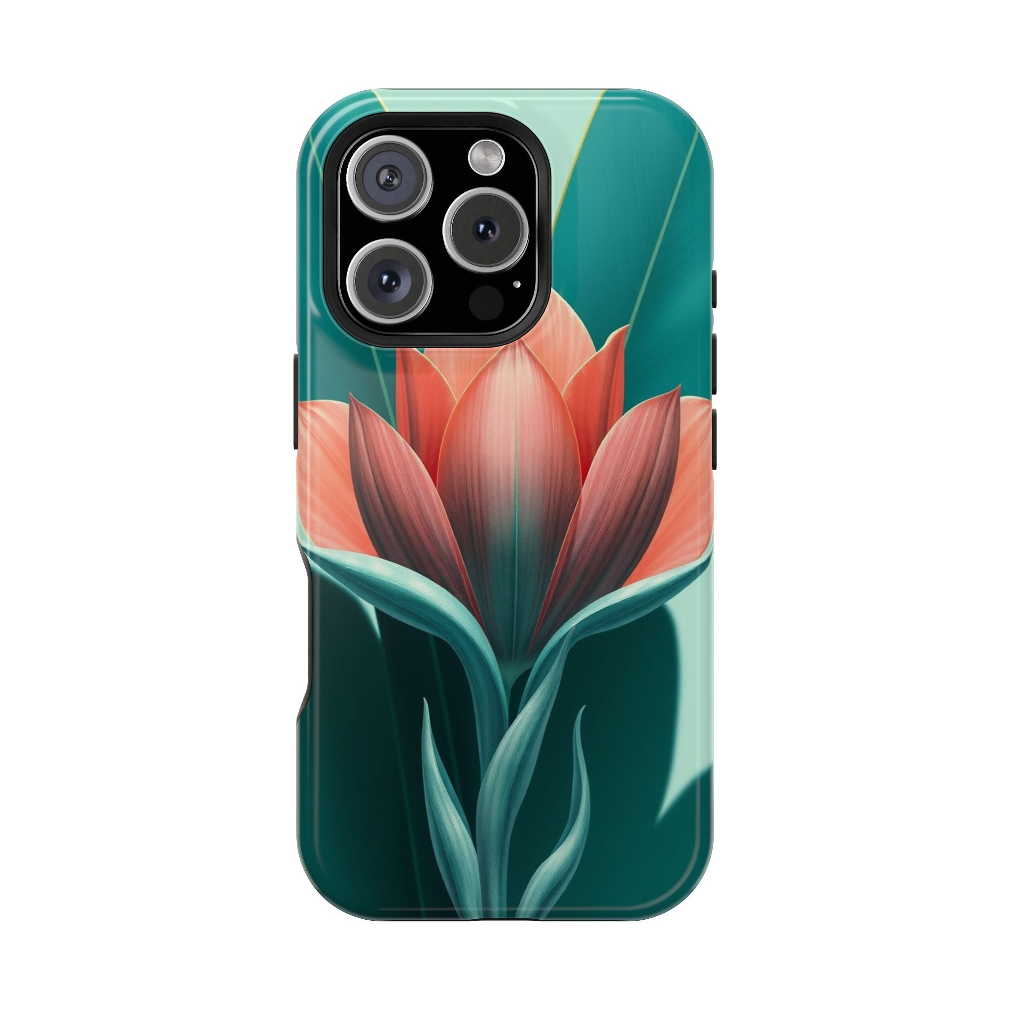 iPhone Dreamy Botanical Illustration Design Soft iPhone 14 Finish · iPhone Case