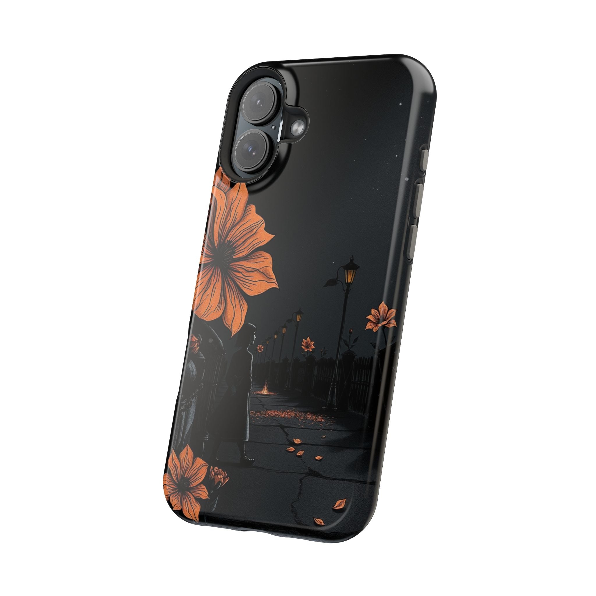 iPhone Night Bloomer Electric Art Bold Modern Everyday Snap Case · iPhone Case