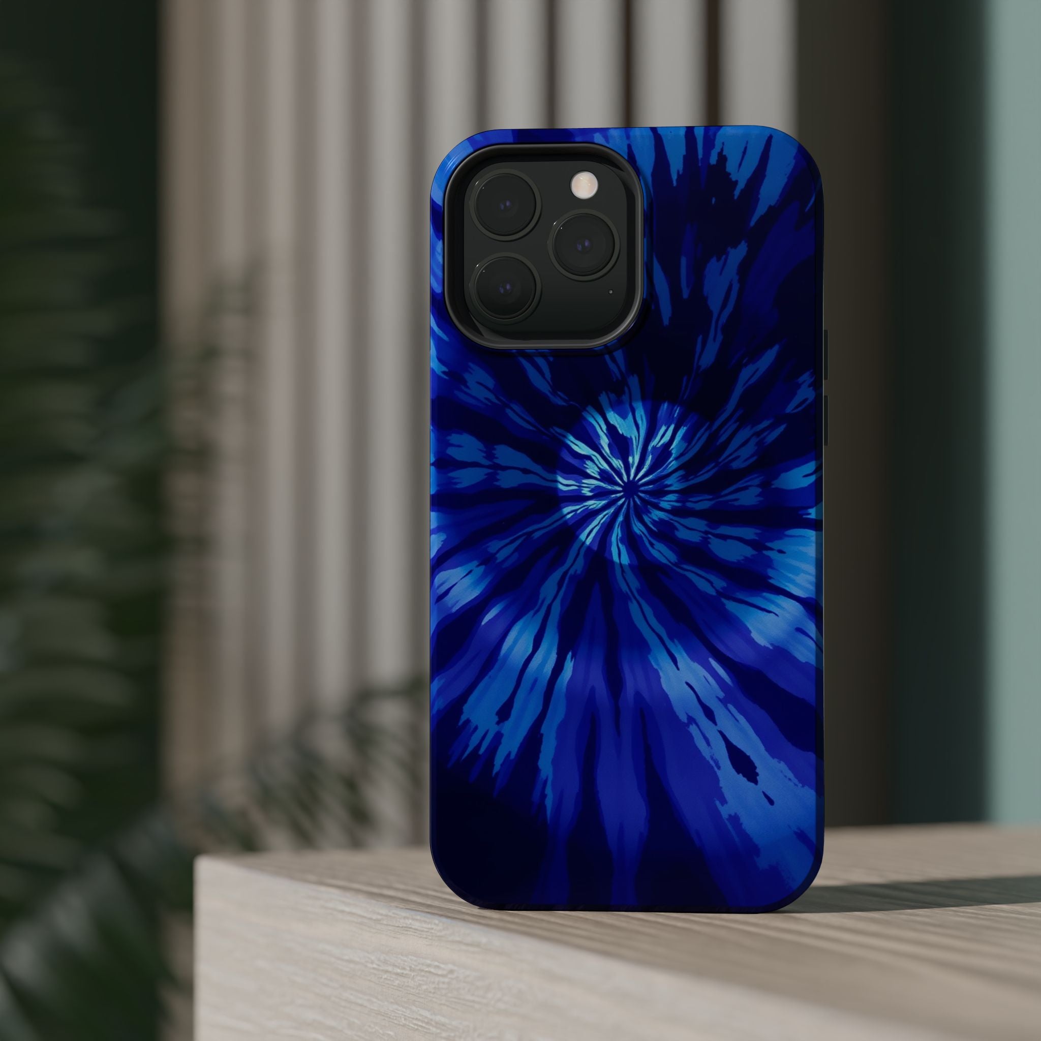 iPhone Tie-Dye Vortex Dark Gothic Ink Slim Everyday Designer Case · iPhone Case