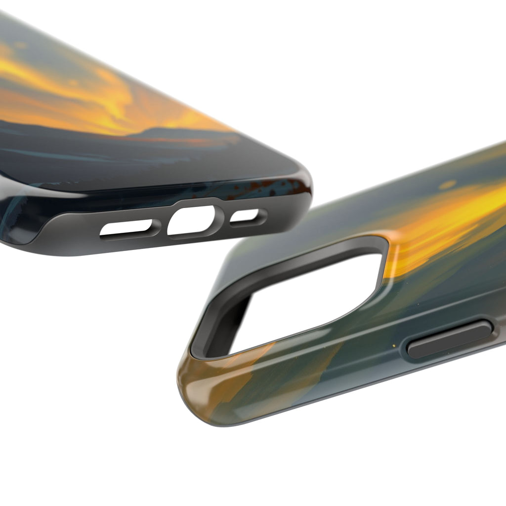 iPhone Serene Northern Lights Design Slim Everyday Designer Case · iPhone Case