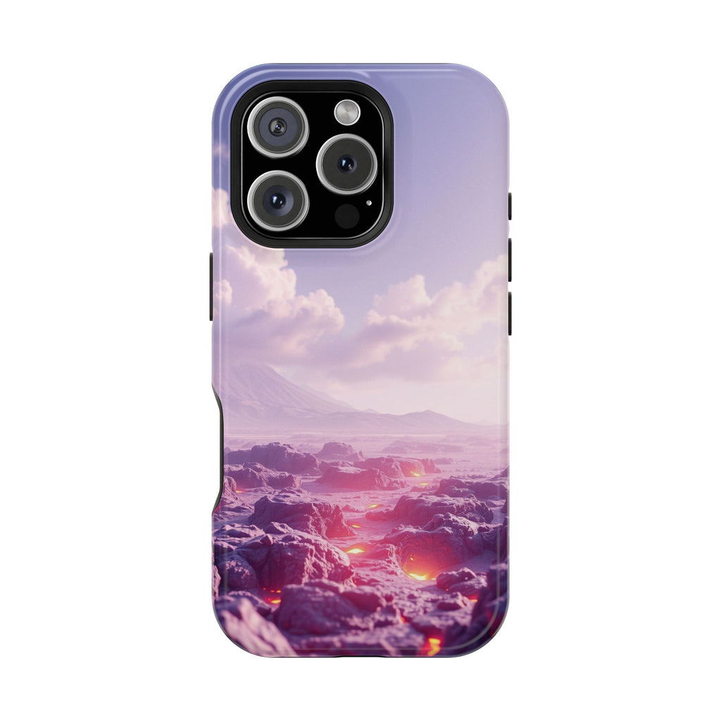 iPhone Lava Field Cinematic Art Slim Everyday Designer Case · iPhone Case