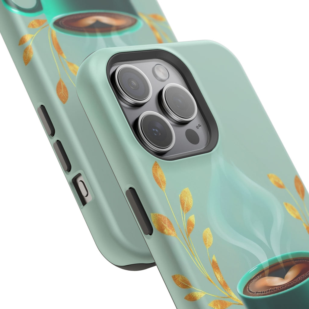 iPhone Radiant Emotional Support Coffee Design Soft Finish Everyday Case · iPhon