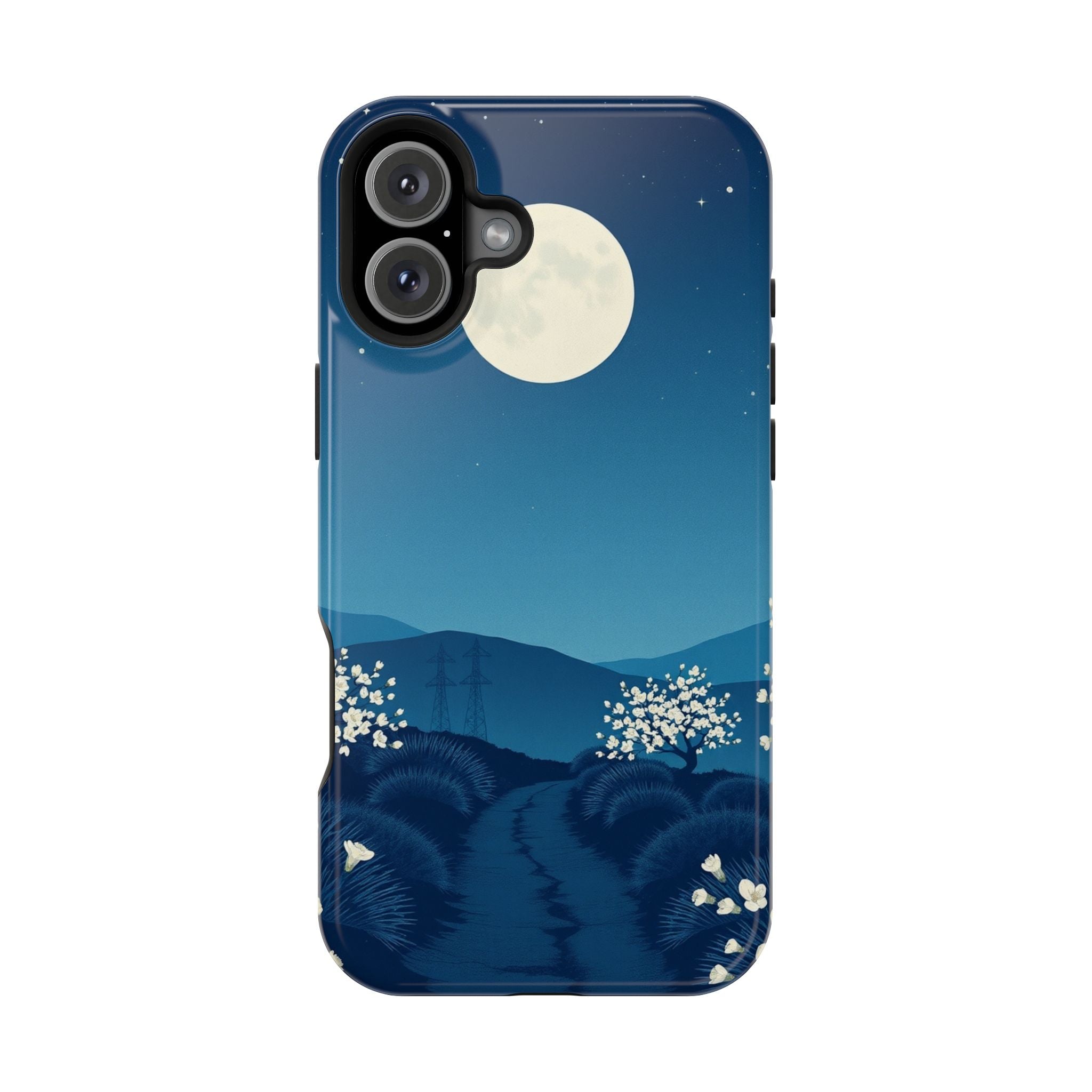 iPhone Vibrant Blossom Trail Design Slim Everyday Designer Case · iPhone Case