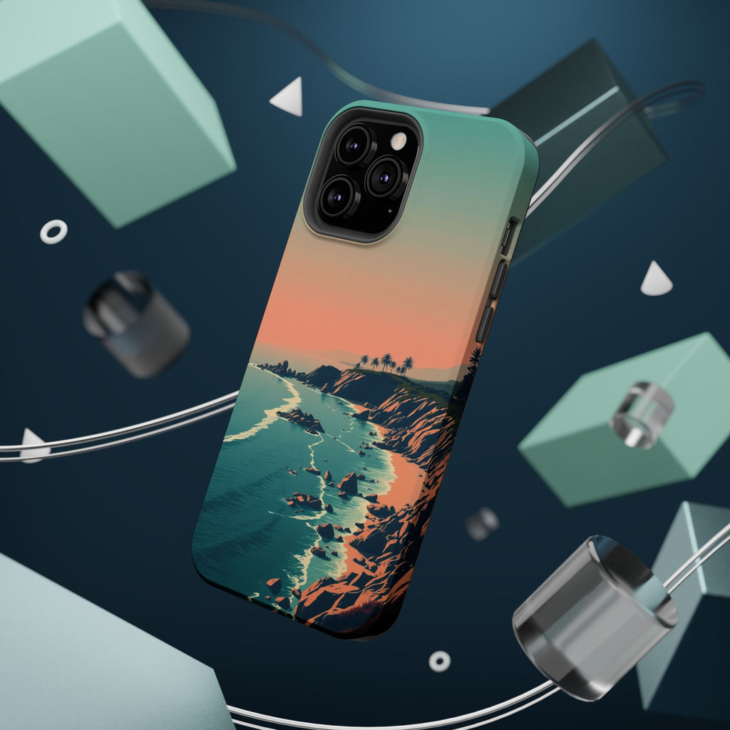 iPhone Radiant Pebble Beach Design Bold Modern Everyday Snap Case · iPhone Case