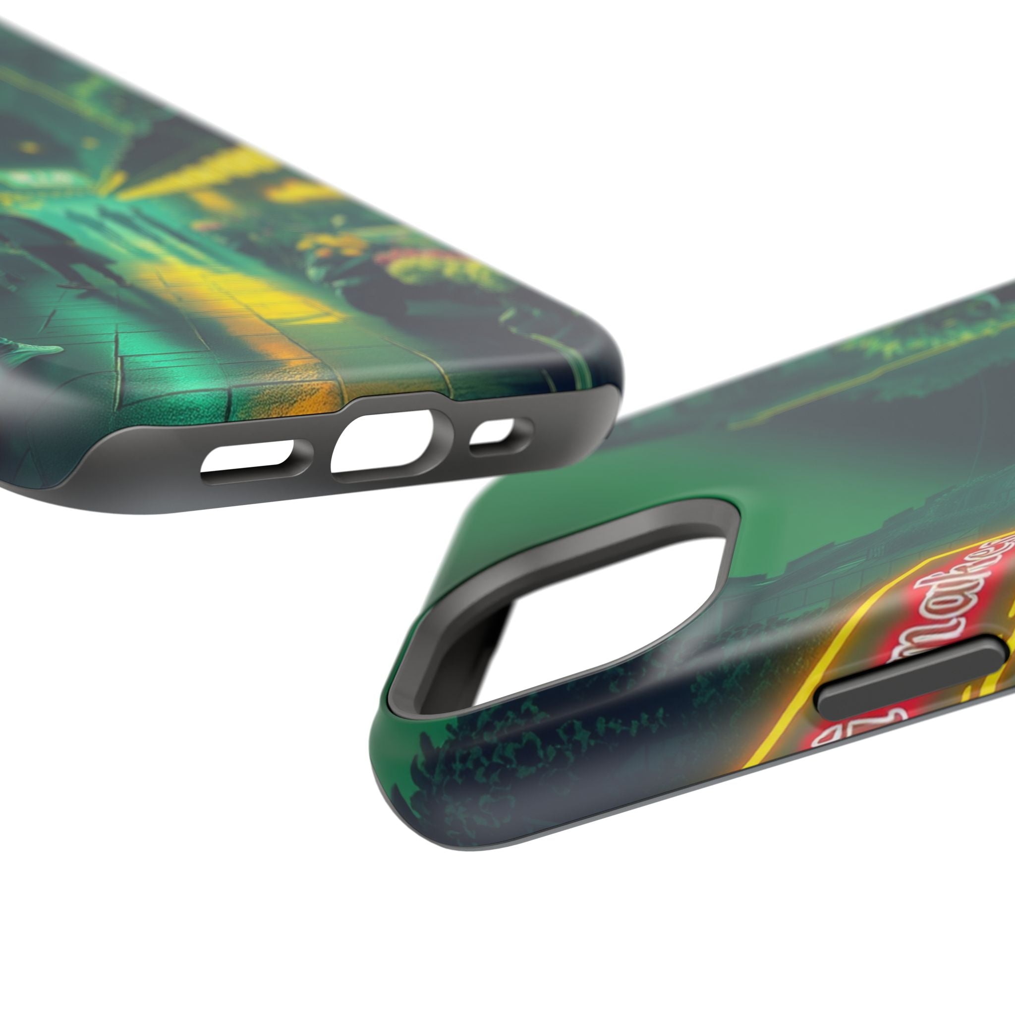 iPhone Flower Market Neon Cyberpunk Slim Everyday Designer Case · iPhone Case