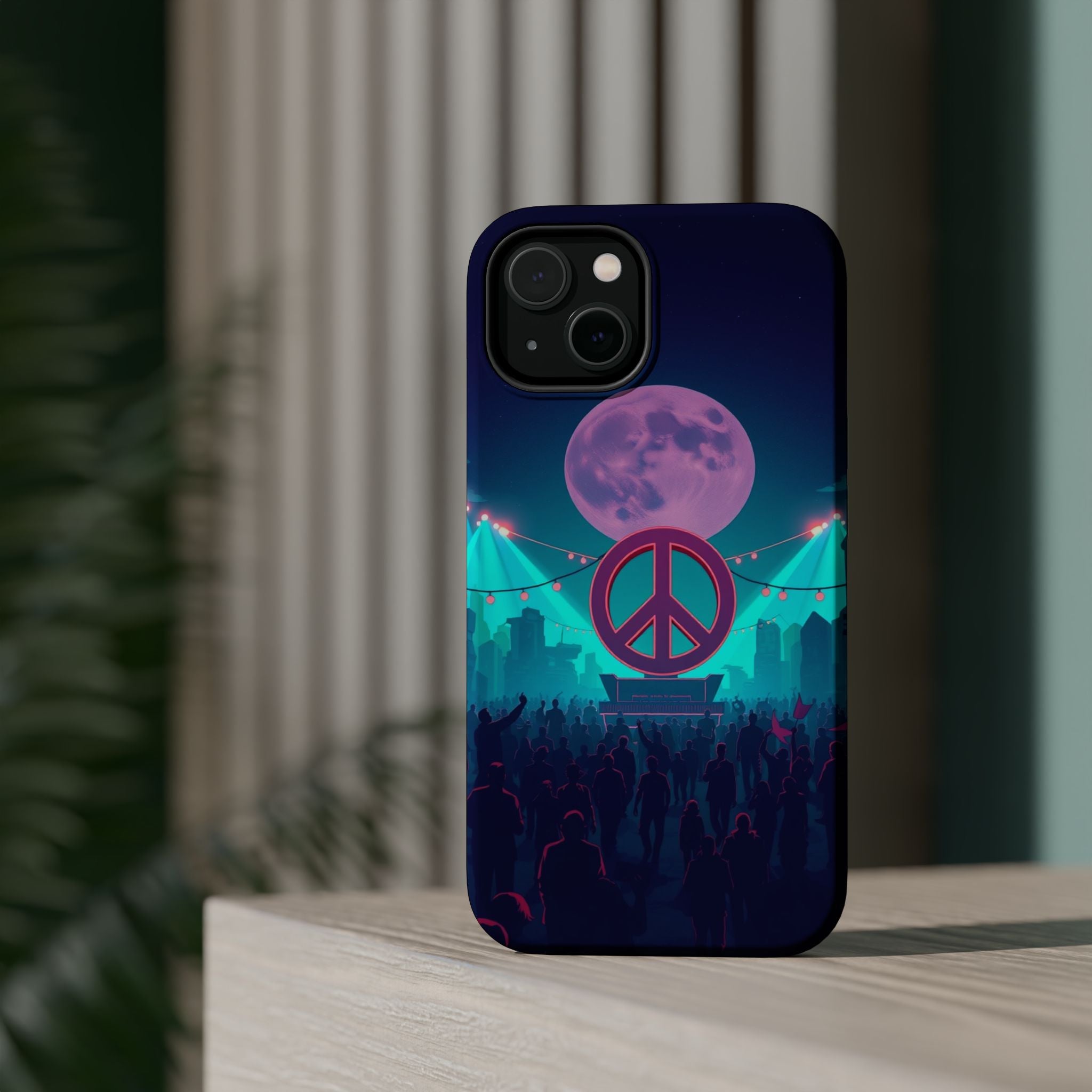 iPhone Woodstock Peace Mystic Art Bold Modern Everyday Snap Case · iPhone Case