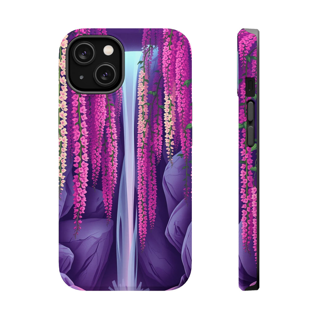 iPhone Rose Pink And Cream Wisteria Cascade Slim iPhone Everyday · iPhone Case
