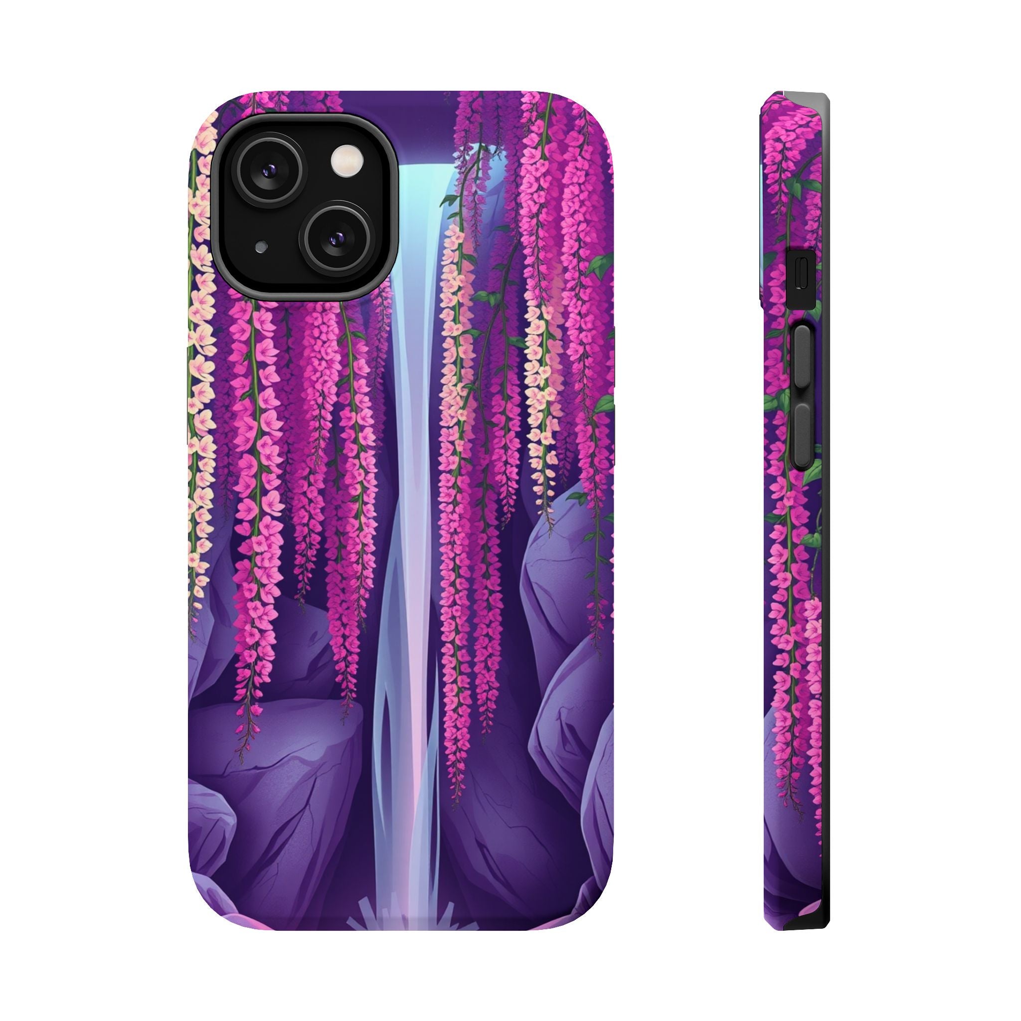 iPhone Rose Pink And Cream Wisteria Cascade Slim iPhone Everyday · iPhone Case