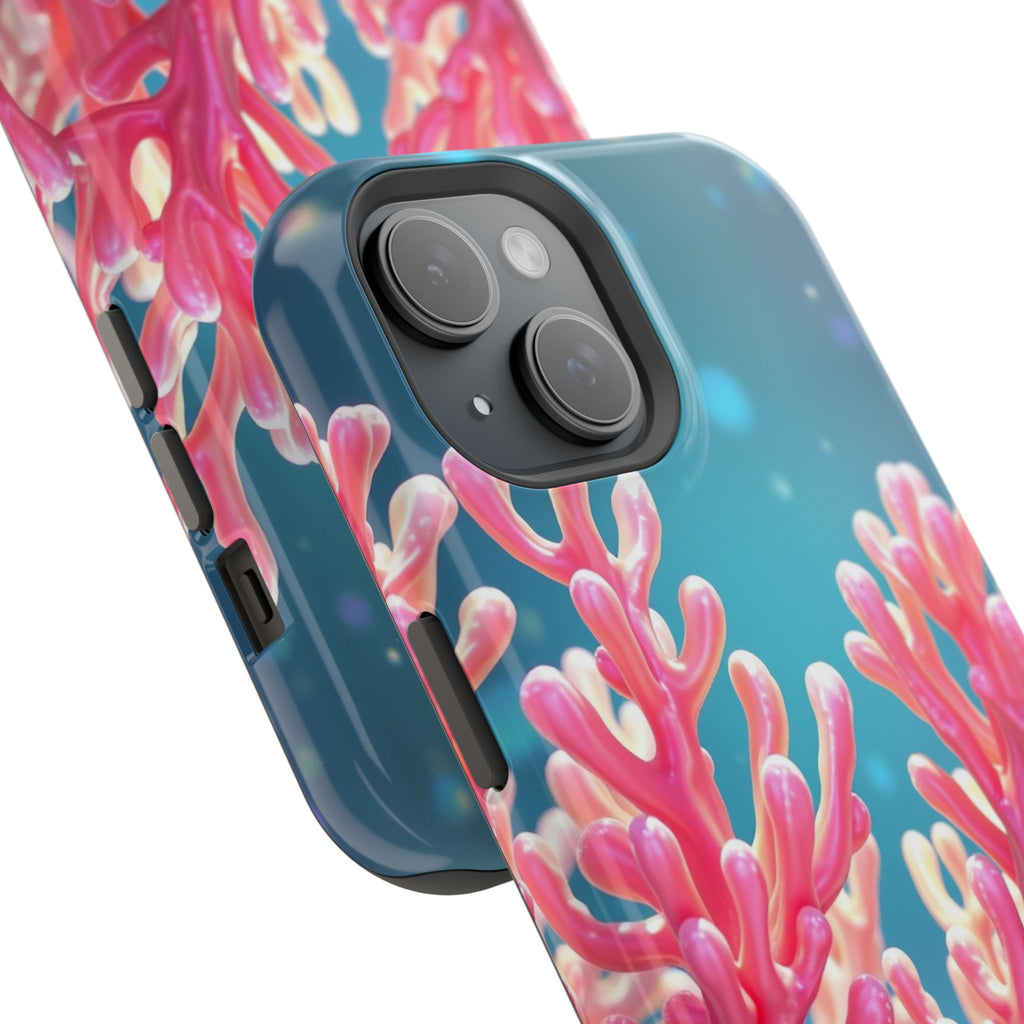 iPhone Coral Reef Life Holographic Iridescent Slim iPhone Everyday · iPhone Case