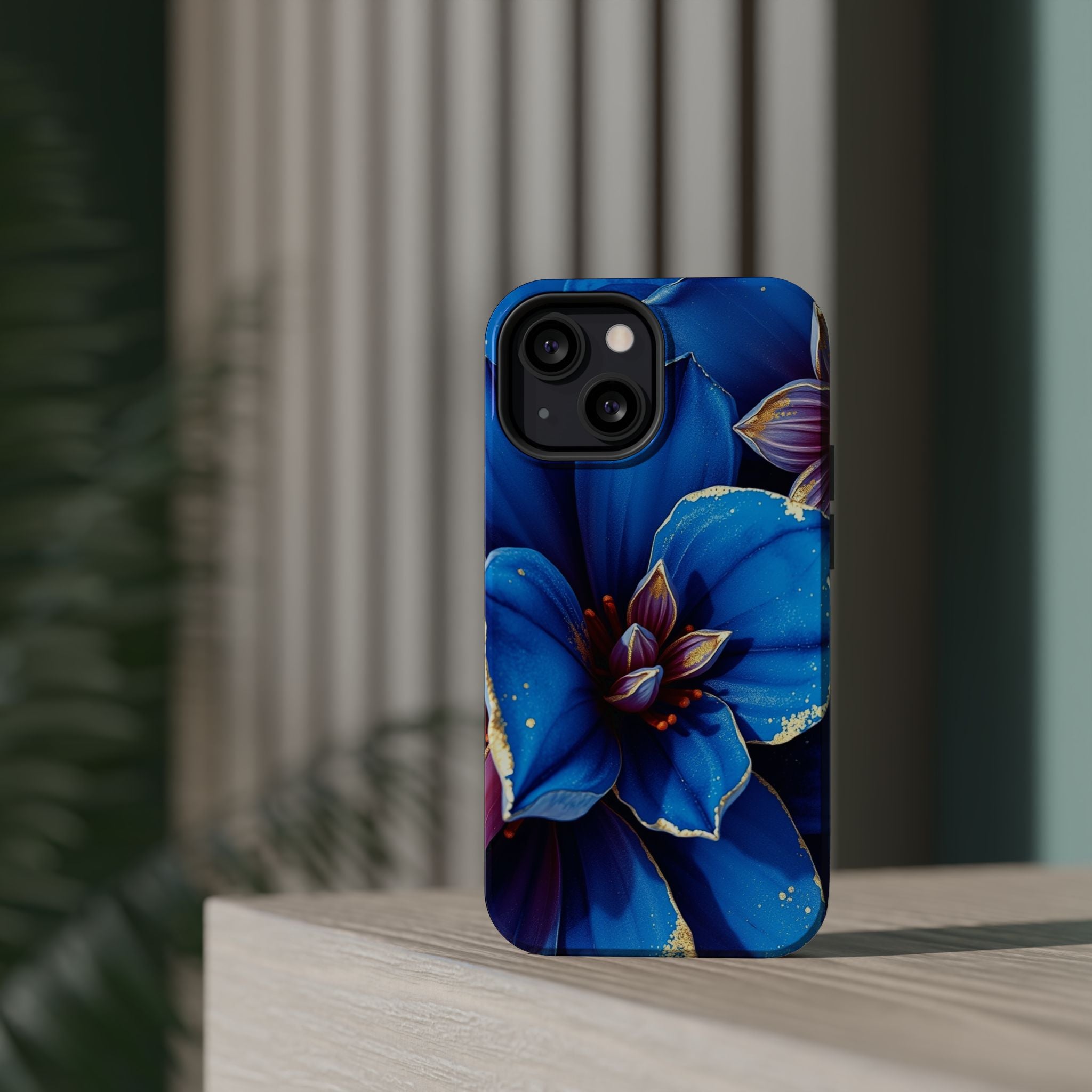 iPhone Floral Gold Foil Serene Design Slim Snap Case Ga · iPhone Case