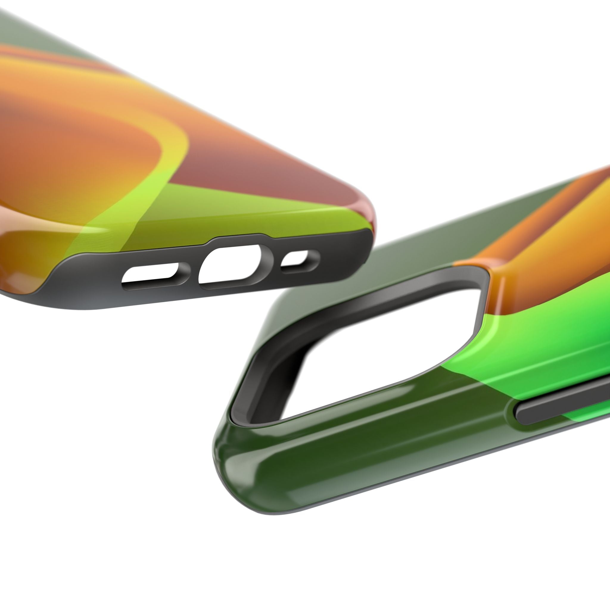 iPhone Emerald Green And Gold Desert Dunes Slim iPhone Everyday · iPhone Case