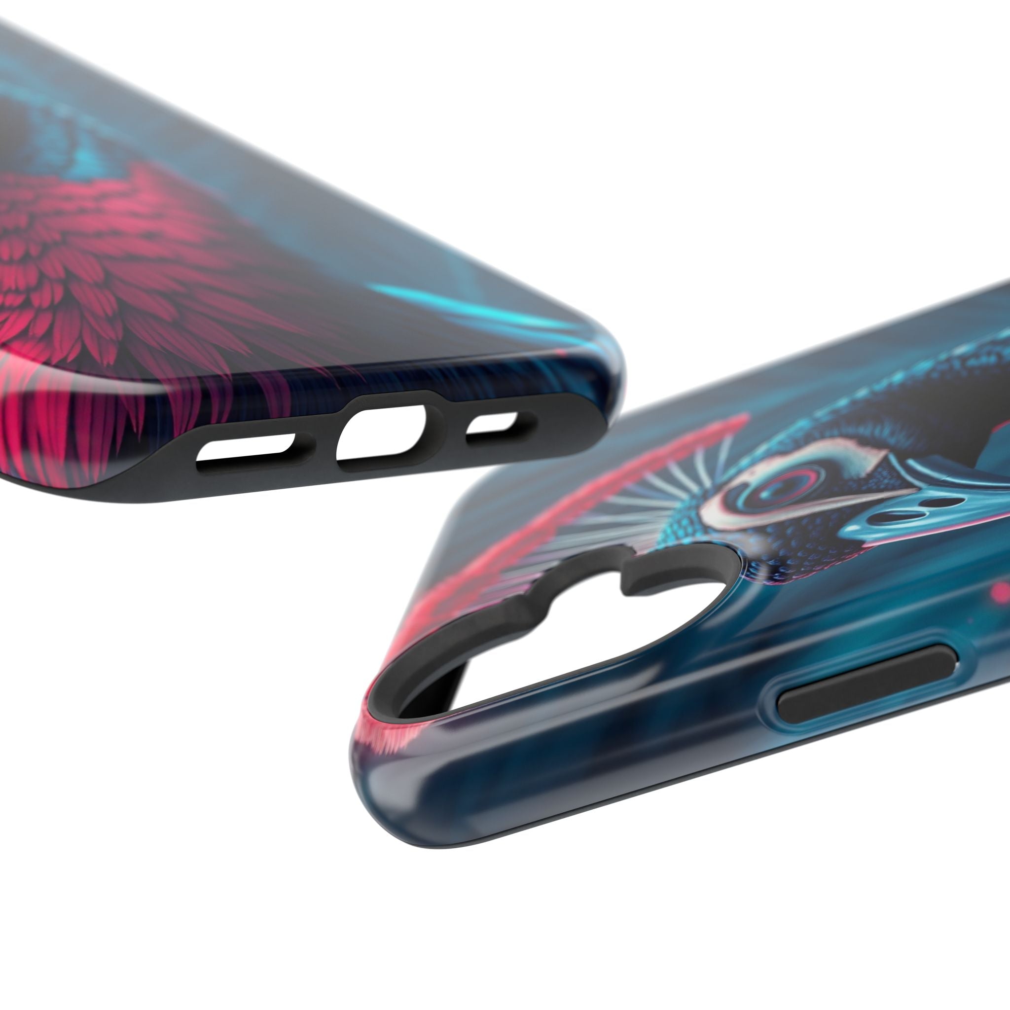 iPhone Nouveau Peacock Electric Art Slim Everyday Designer Case · iPhone Case